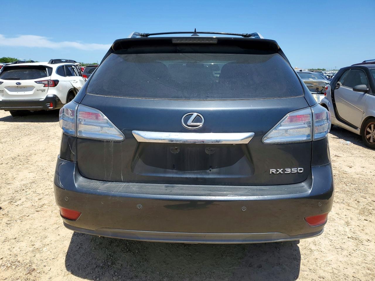 2011 Lexus Rx 350 Gray vin: 2T2BK1BA1BC107304