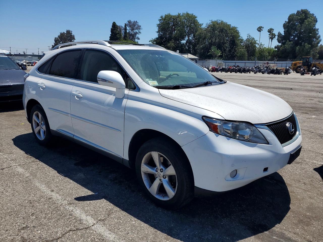 2011 Lexus Rx 350 White vin: 2T2BK1BA1BC114124
