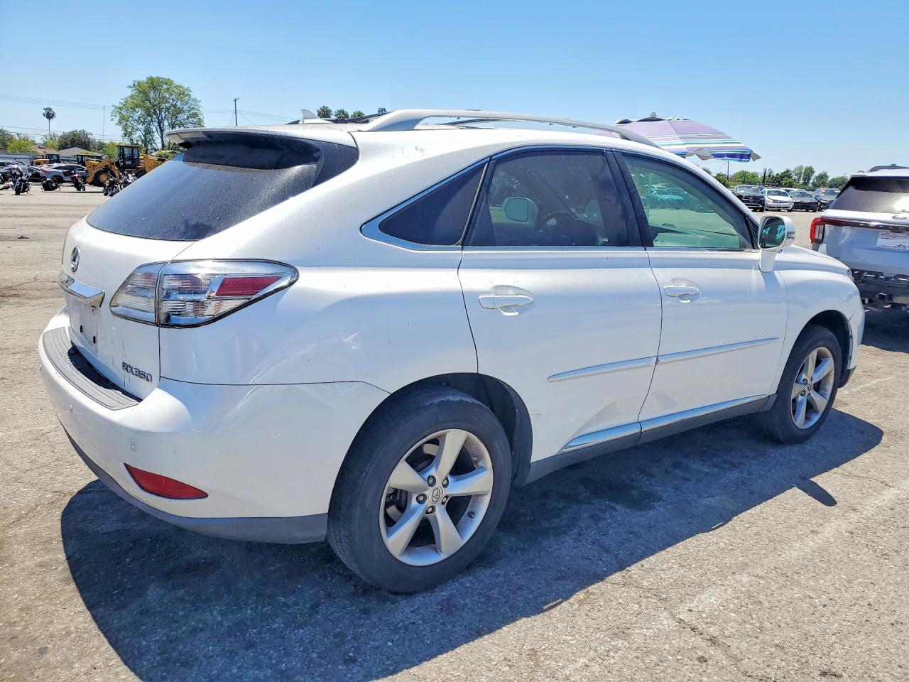 2011 Lexus Rx 350 White vin: 2T2BK1BA1BC114124