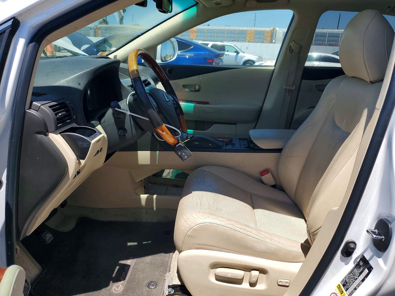 2011 Lexus Rx 350 White vin: 2T2BK1BA1BC114124