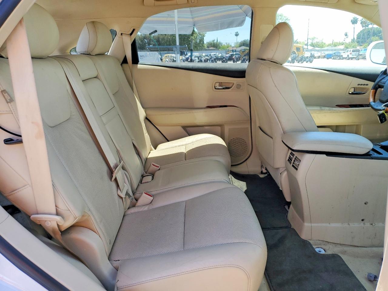 2011 Lexus Rx 350 White vin: 2T2BK1BA1BC114124