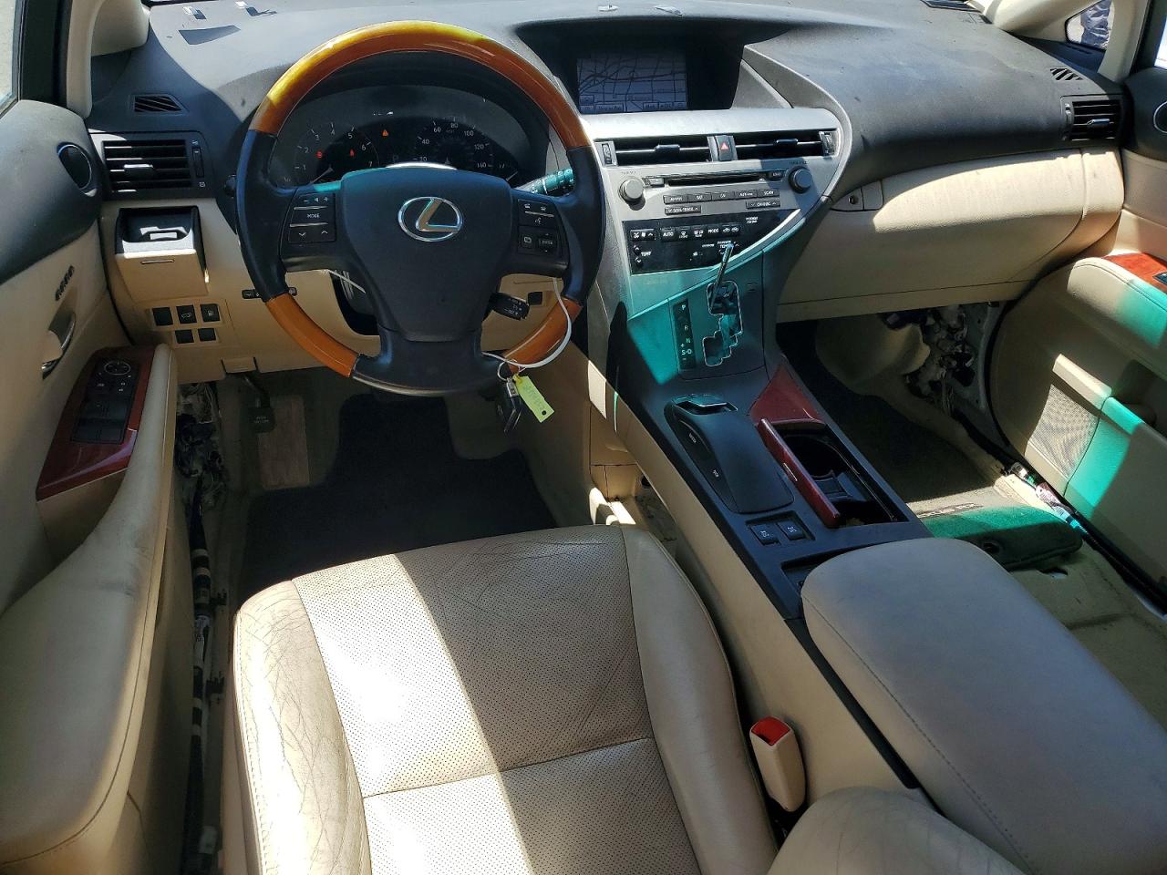 2011 Lexus Rx 350 White vin: 2T2BK1BA1BC114124