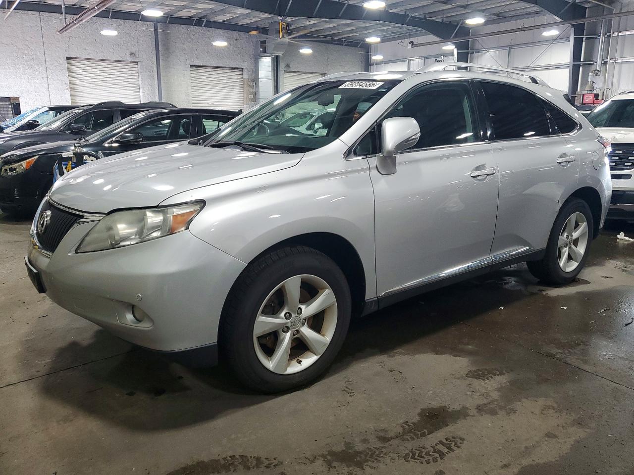 2011 Lexus Rx 350 Silver vin: 2T2BK1BA1BC120506