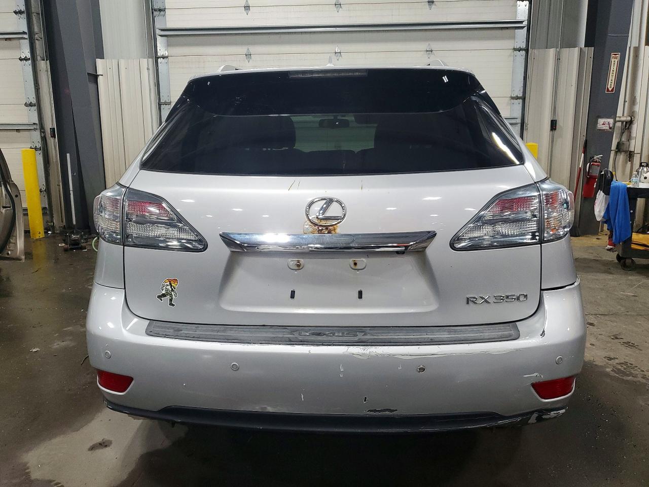 2011 Lexus Rx 350 Silver vin: 2T2BK1BA1BC120506