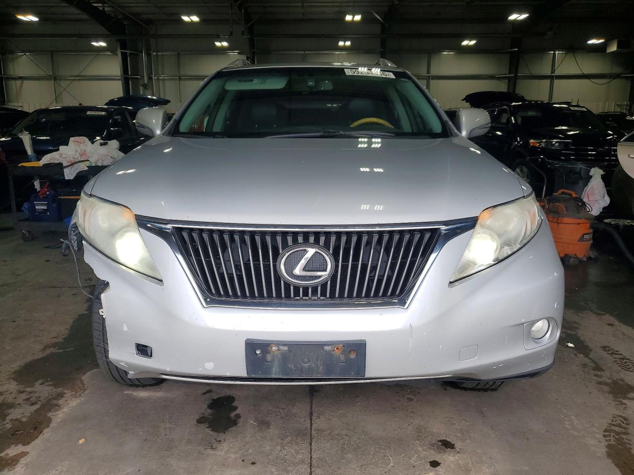 2011 Lexus Rx 350 Silver vin: 2T2BK1BA1BC120506