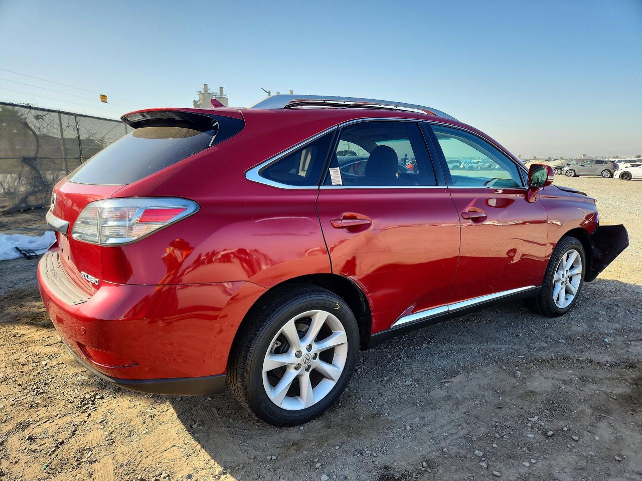 2012 Lexus Rx 350 Red vin: 2T2BK1BA1CC122001