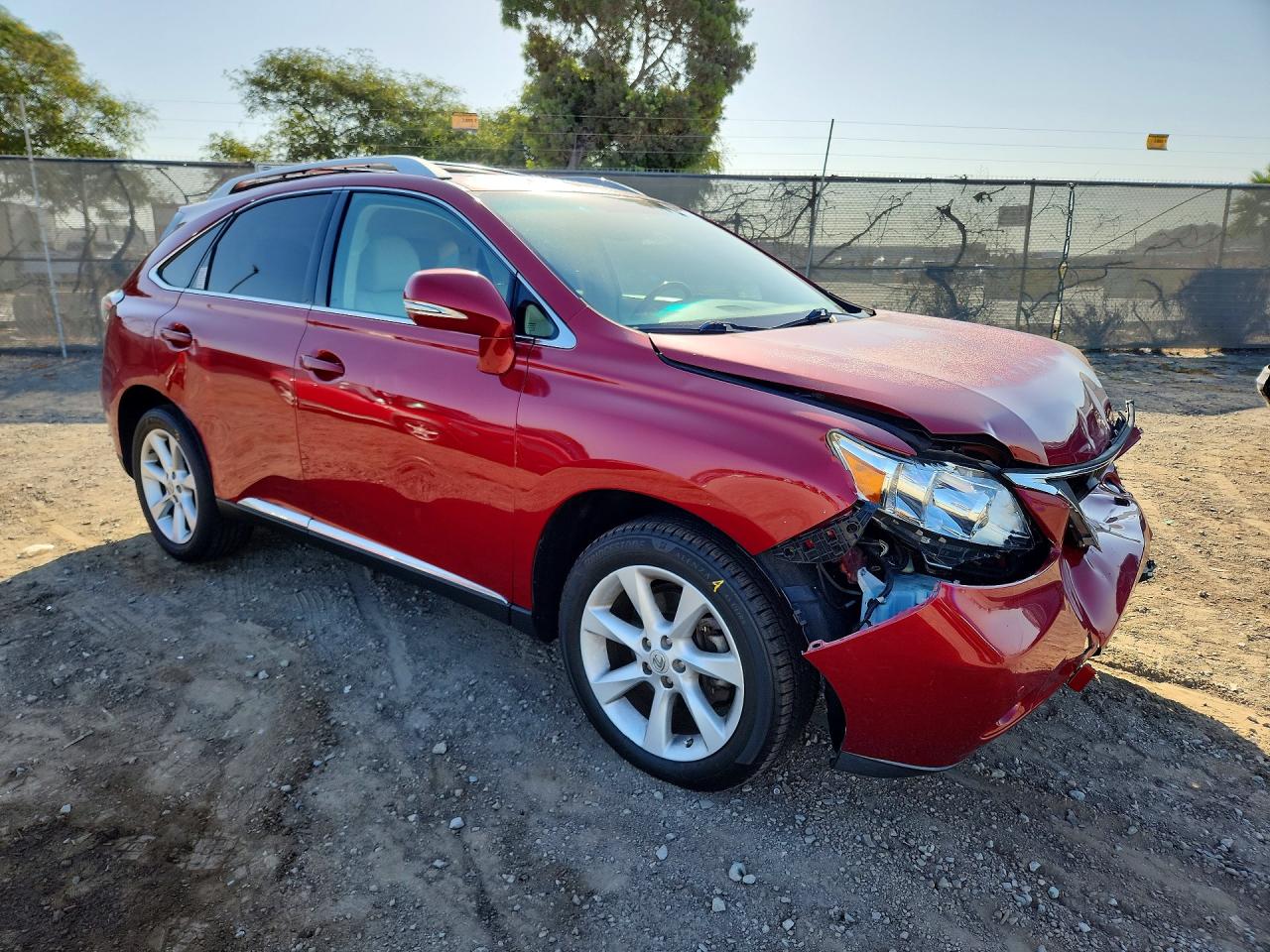 2012 Lexus Rx 350 Red vin: 2T2BK1BA1CC122001