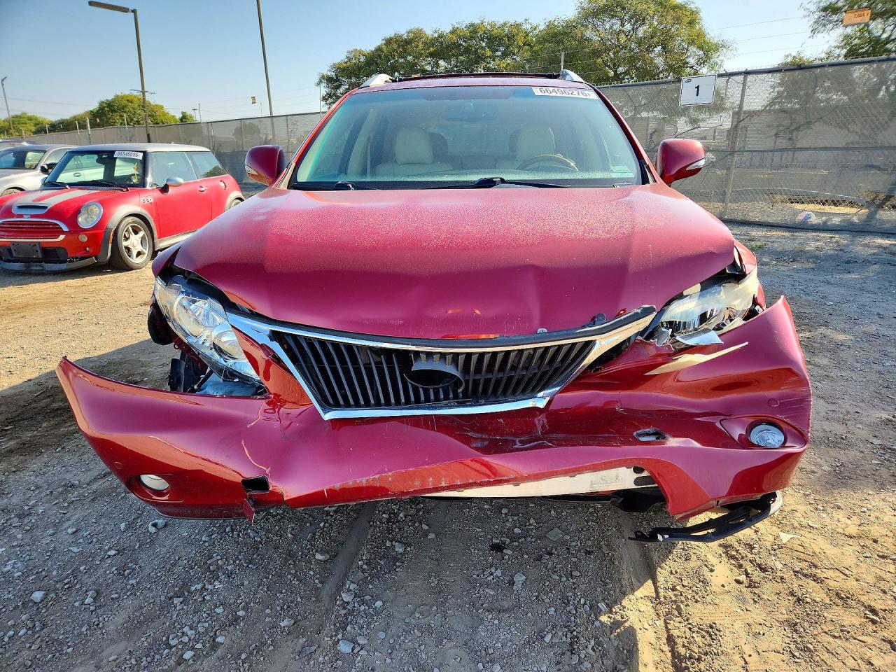 2012 Lexus Rx 350 Red vin: 2T2BK1BA1CC122001