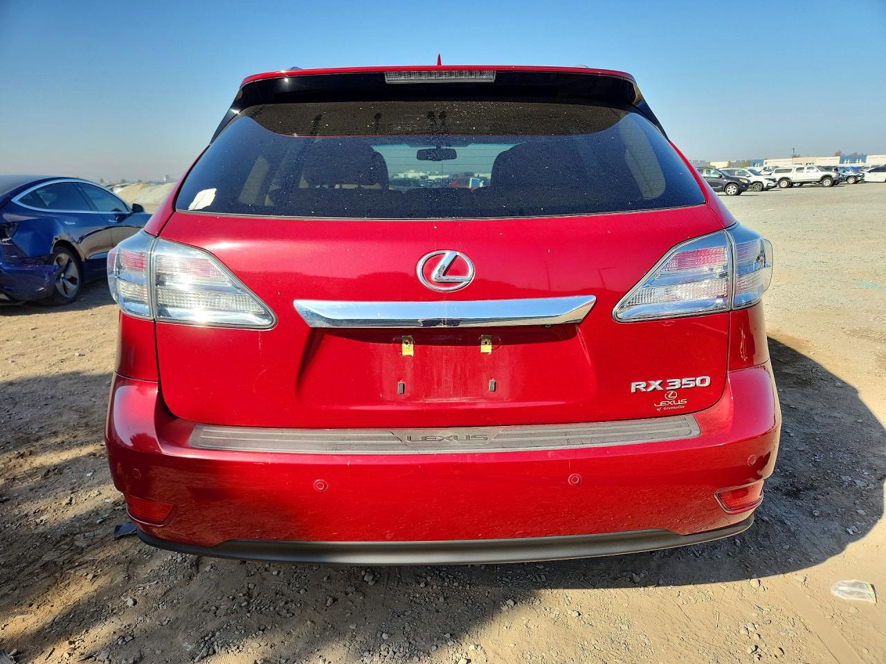 2012 Lexus Rx 350 Red vin: 2T2BK1BA1CC122001