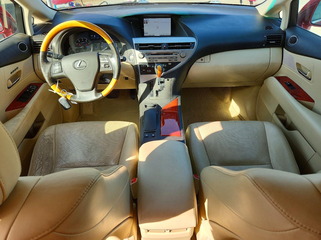 2012 Lexus Rx 350 Red vin: 2T2BK1BA1CC122001