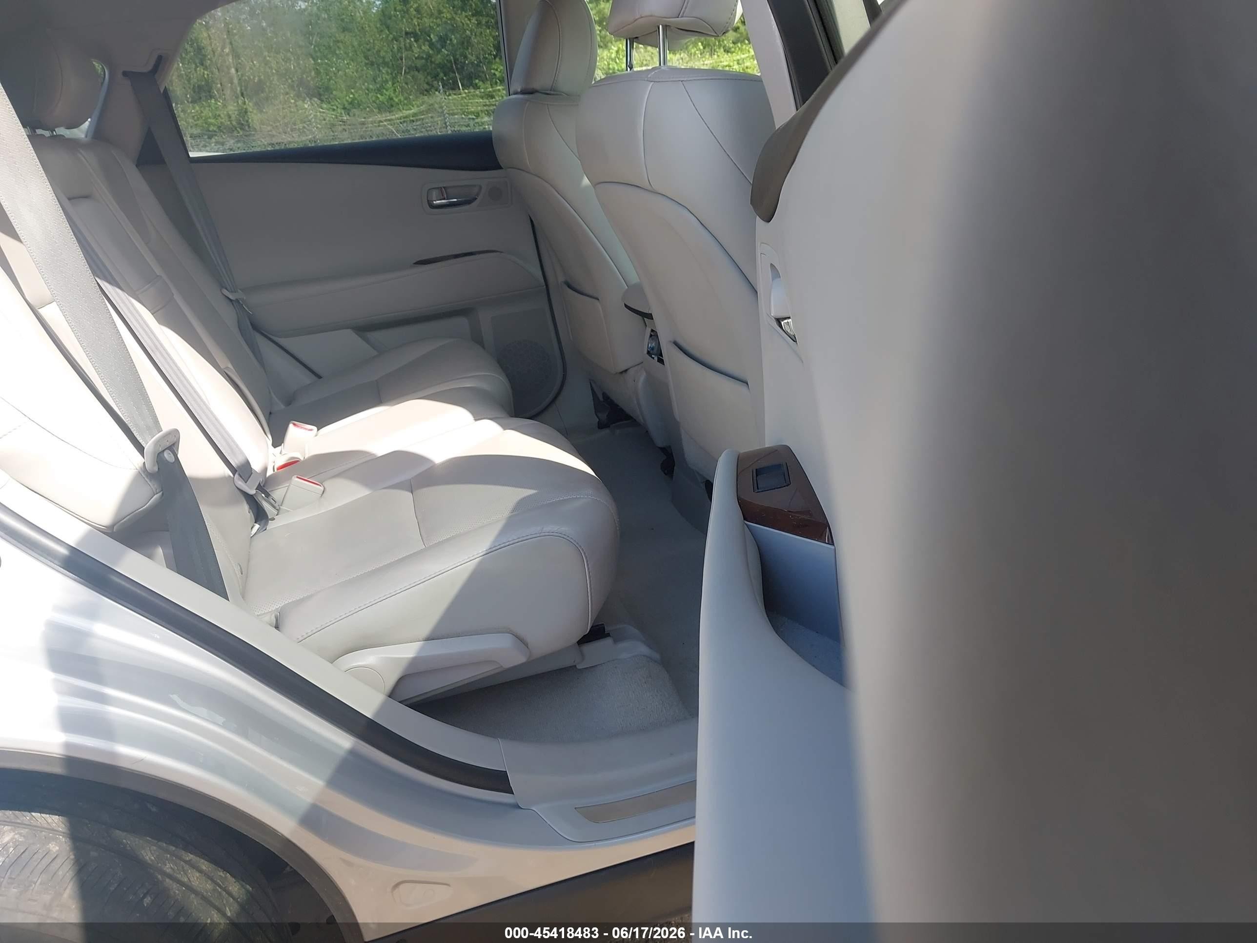 2012 Lexus Rx 350   Silver vin: 2T2BK1BA1CC125335