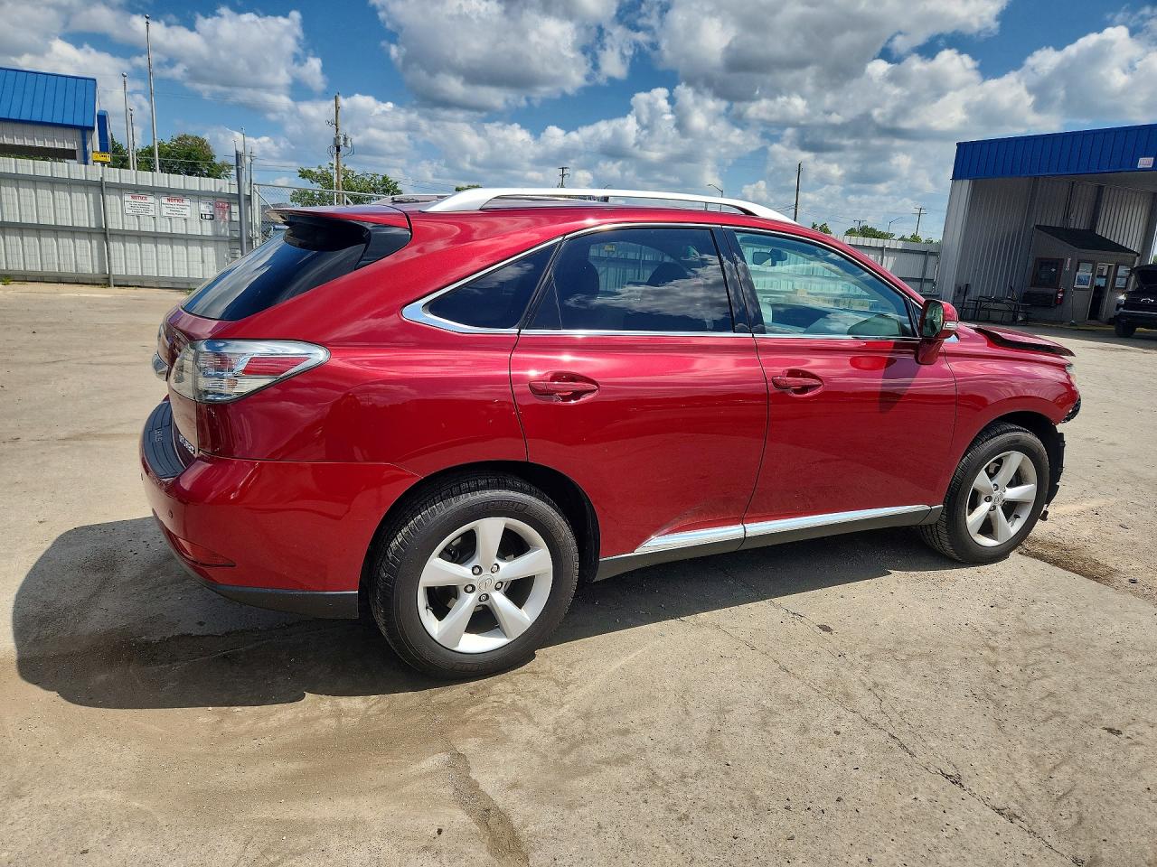 2012 Lexus Rx 350 Красный vin: 2T2BK1BA1CC131927