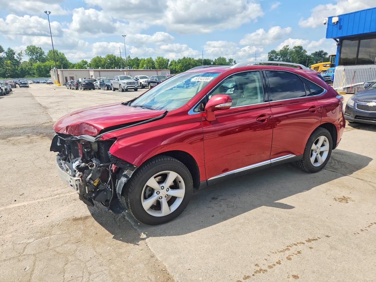 2012 Lexus Rx 350 Red vin: 2T2BK1BA1CC131927