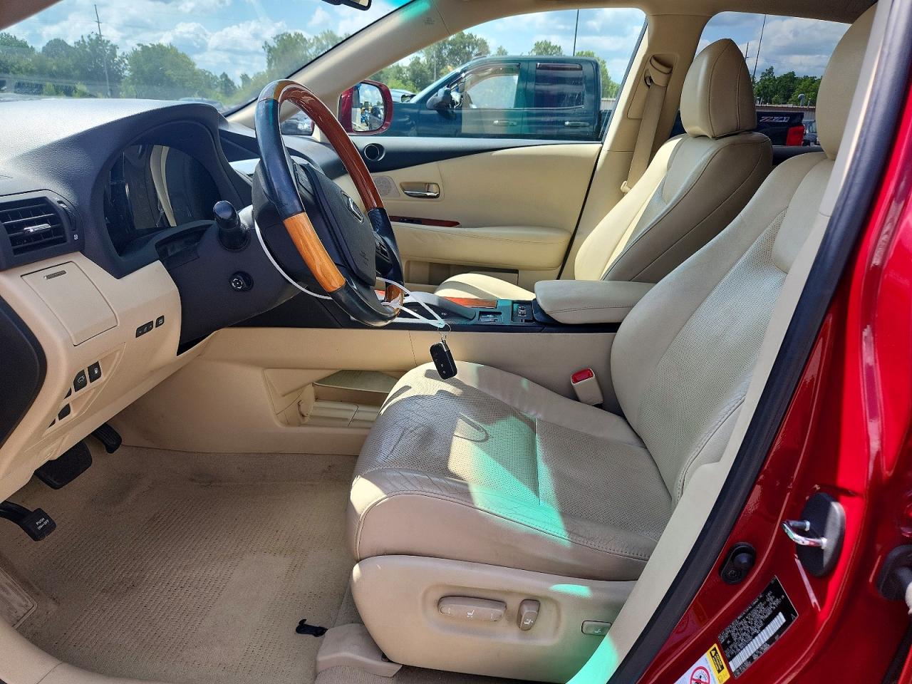 2012 Lexus Rx 350 Красный vin: 2T2BK1BA1CC131927