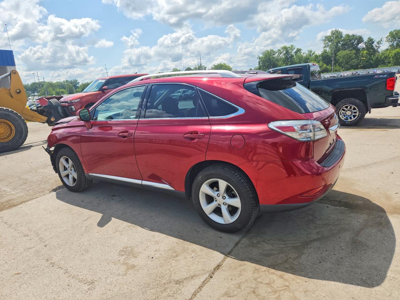 2012 Lexus Rx 350 Красный vin: 2T2BK1BA1CC131927