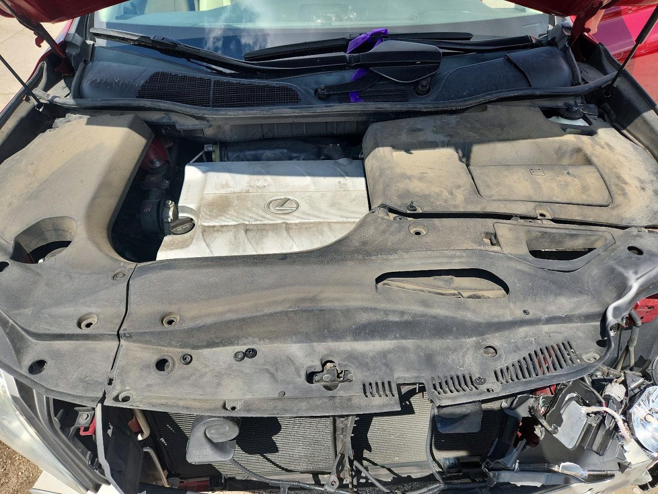 2012 Lexus Rx 350 Красный vin: 2T2BK1BA1CC131927