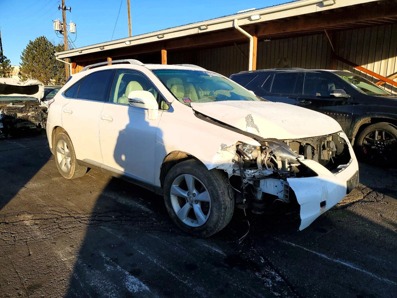 2012 Lexus Rx 350 White vin: 2T2BK1BA1CC133869