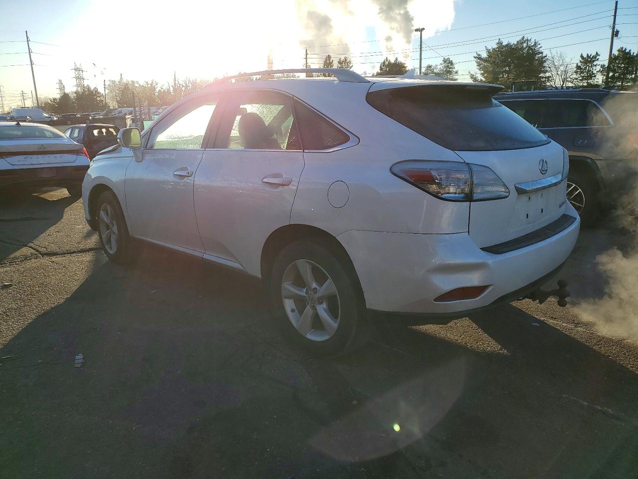 2012 Lexus Rx 350 White vin: 2T2BK1BA1CC133869