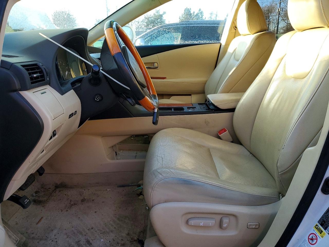 2012 Lexus Rx 350 White vin: 2T2BK1BA1CC133869