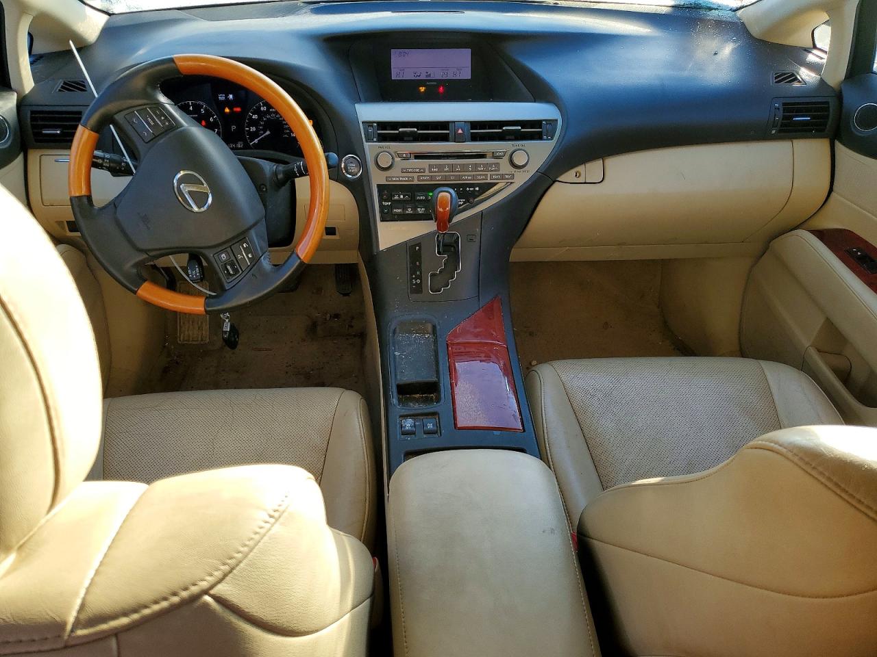 2012 Lexus Rx 350 White vin: 2T2BK1BA1CC133869