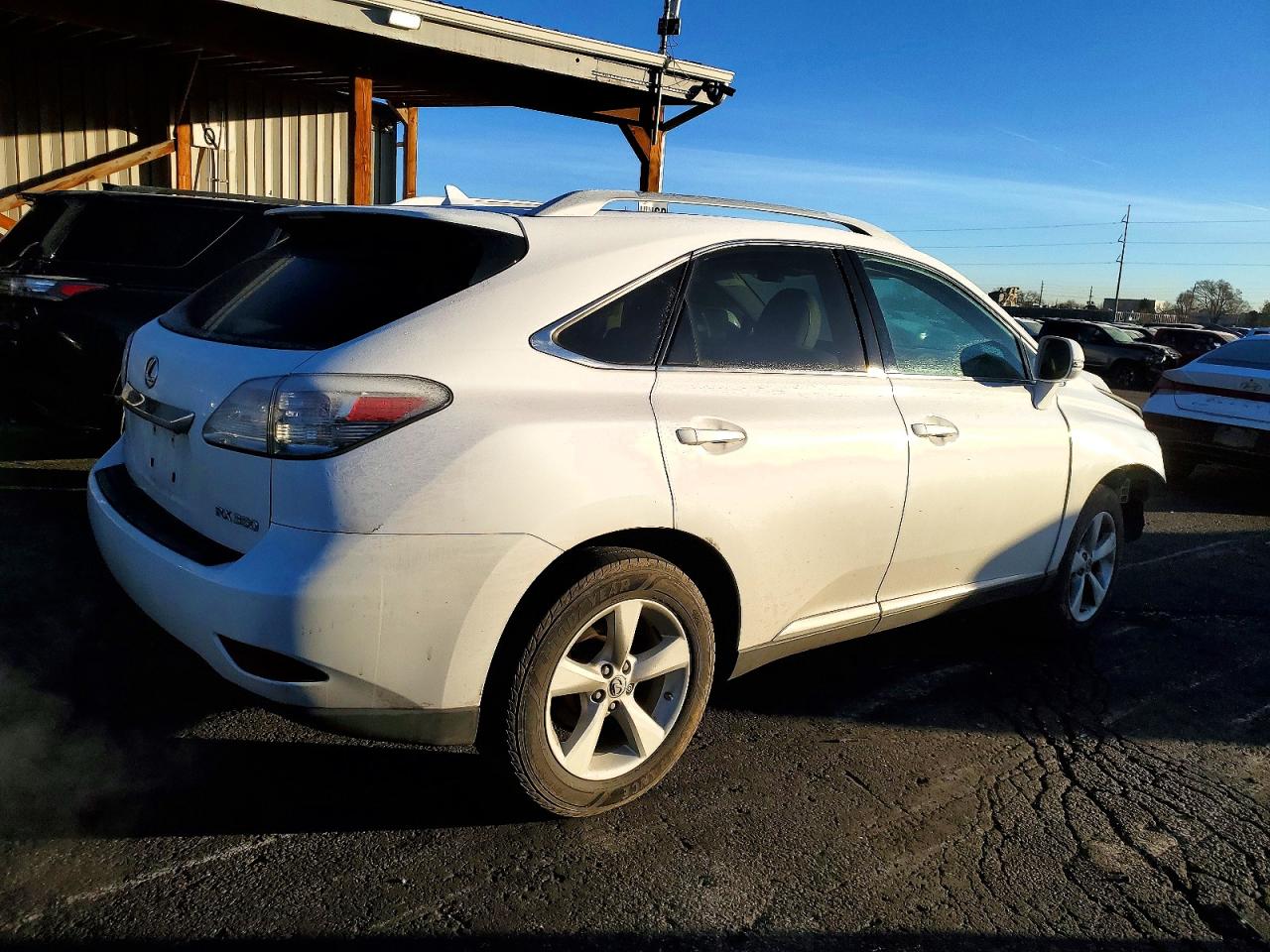 2012 Lexus Rx 350 White vin: 2T2BK1BA1CC133869