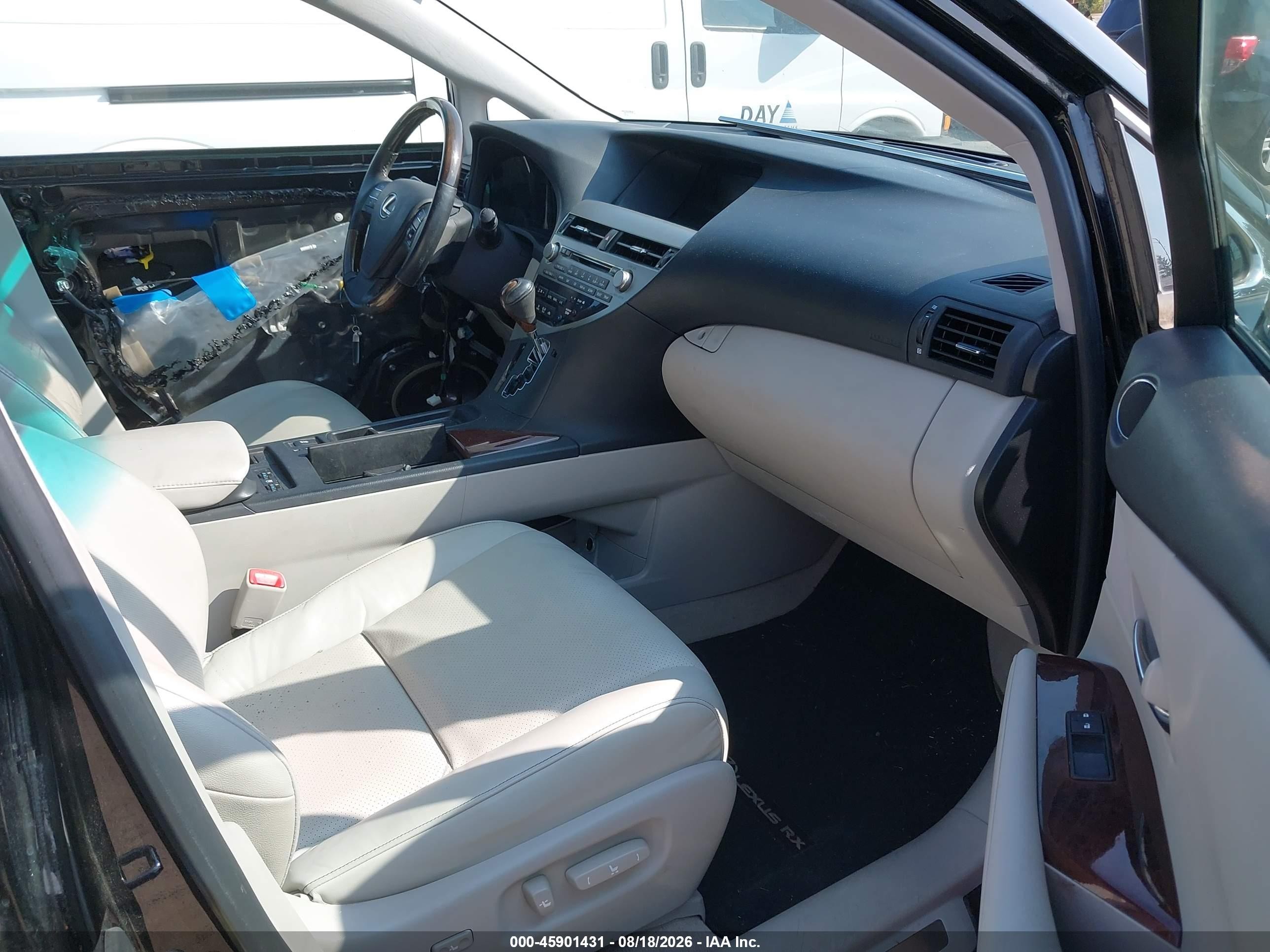 2012 Lexus Rx 350   Black vin: 2T2BK1BA1CC137985