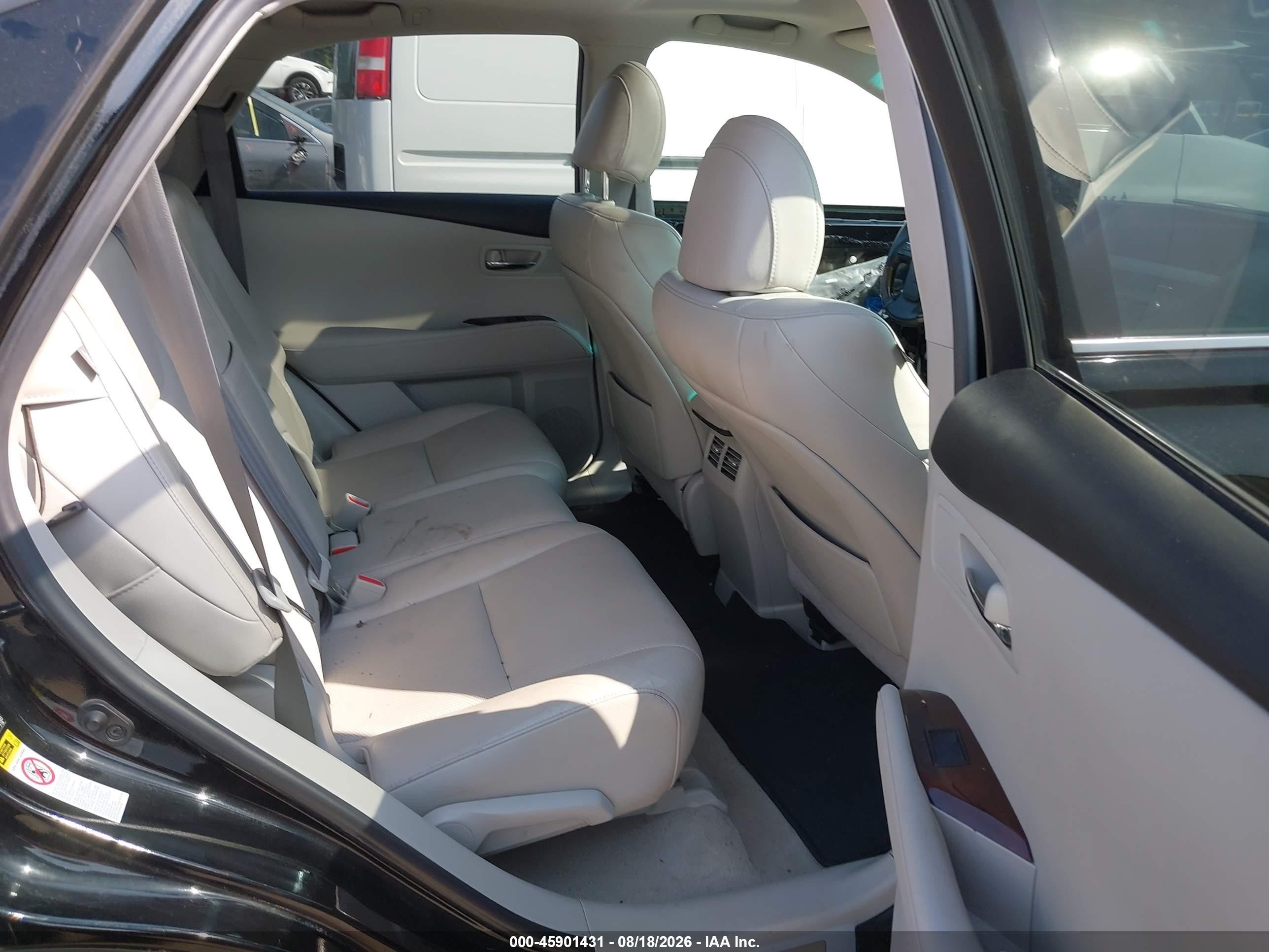 2012 Lexus Rx 350   Black vin: 2T2BK1BA1CC137985