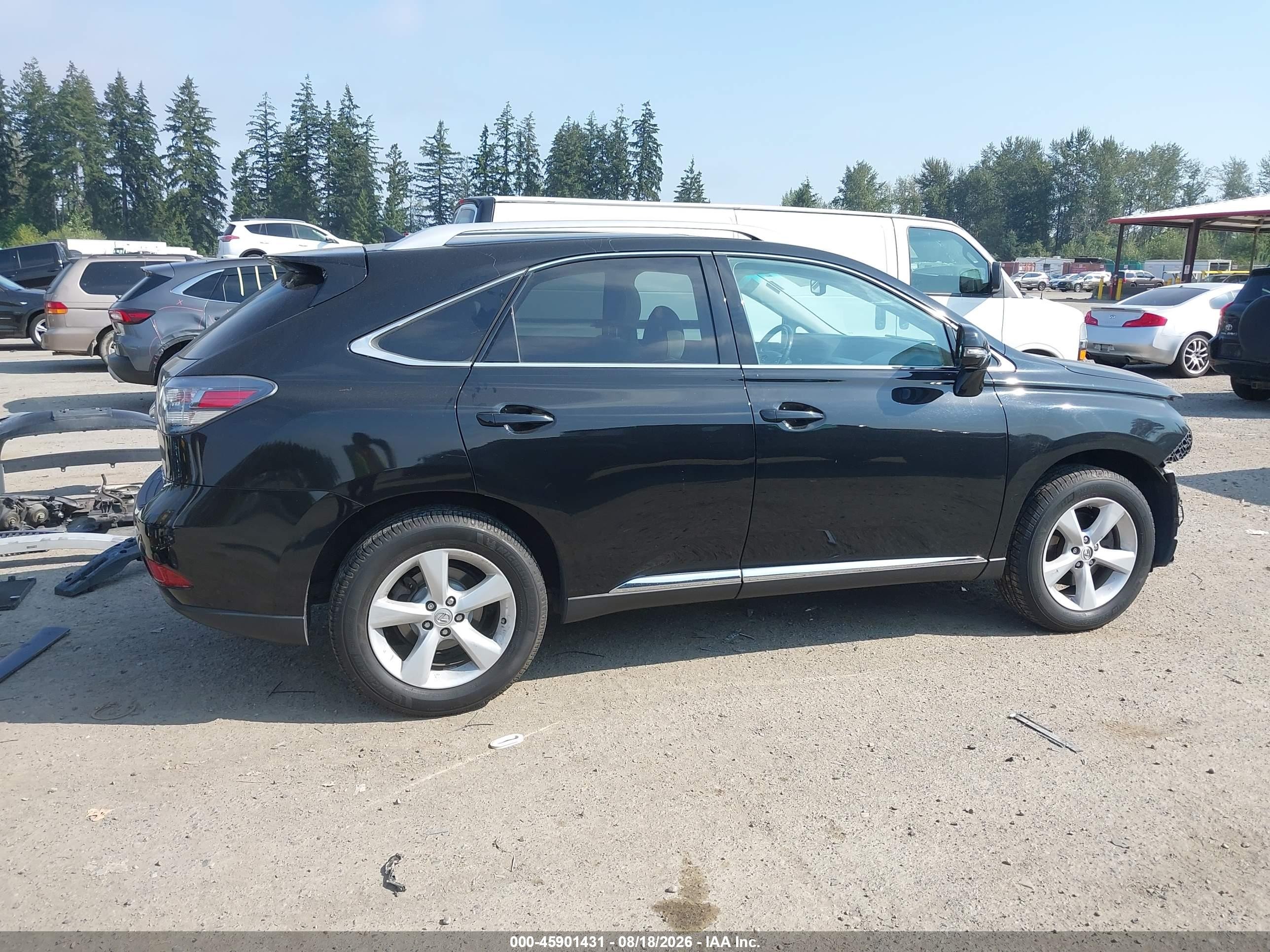 2012 Lexus Rx 350   Black vin: 2T2BK1BA1CC137985