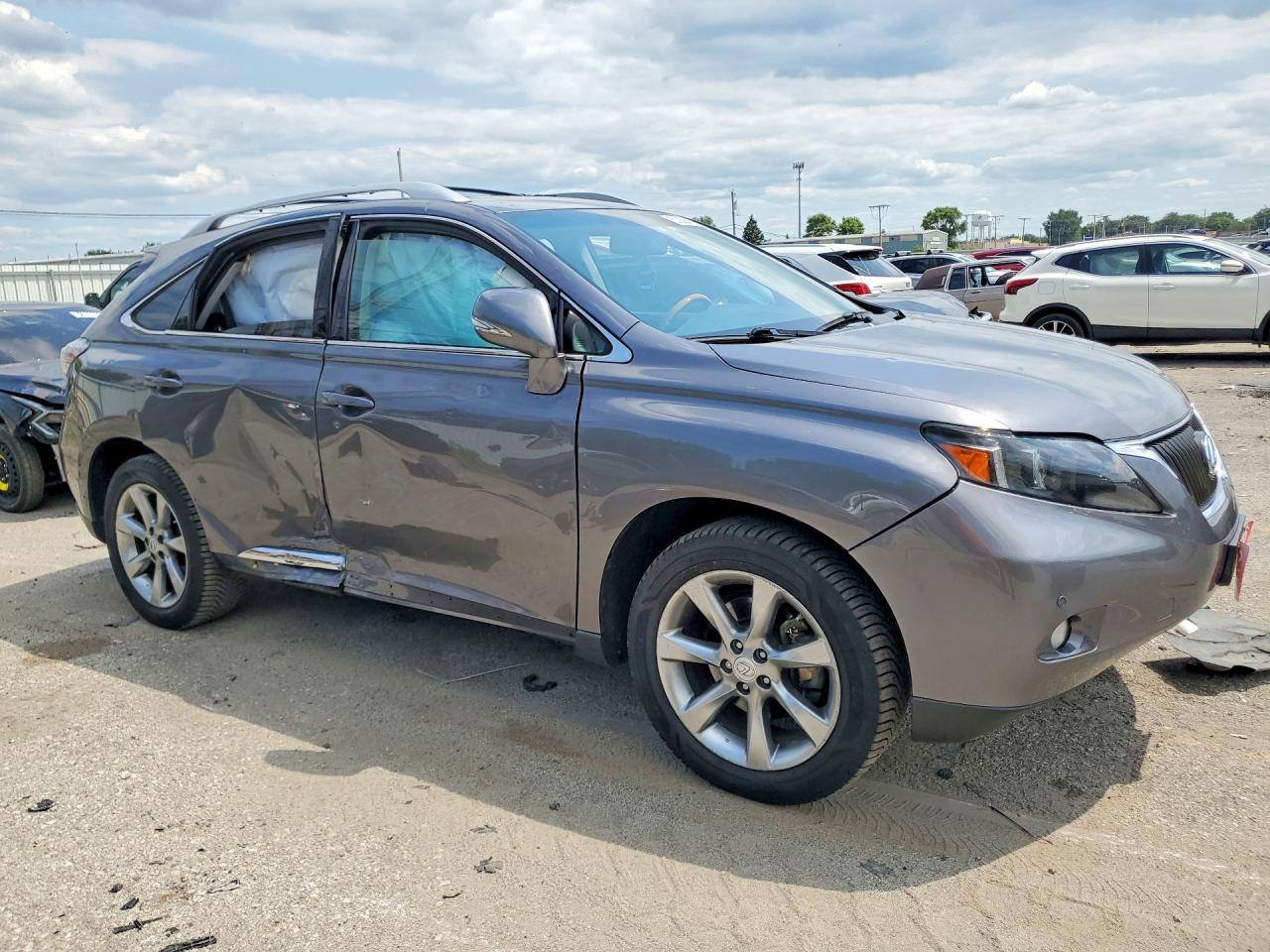2012 Lexus Rx 350 Серый vin: 2T2BK1BA1CC139770