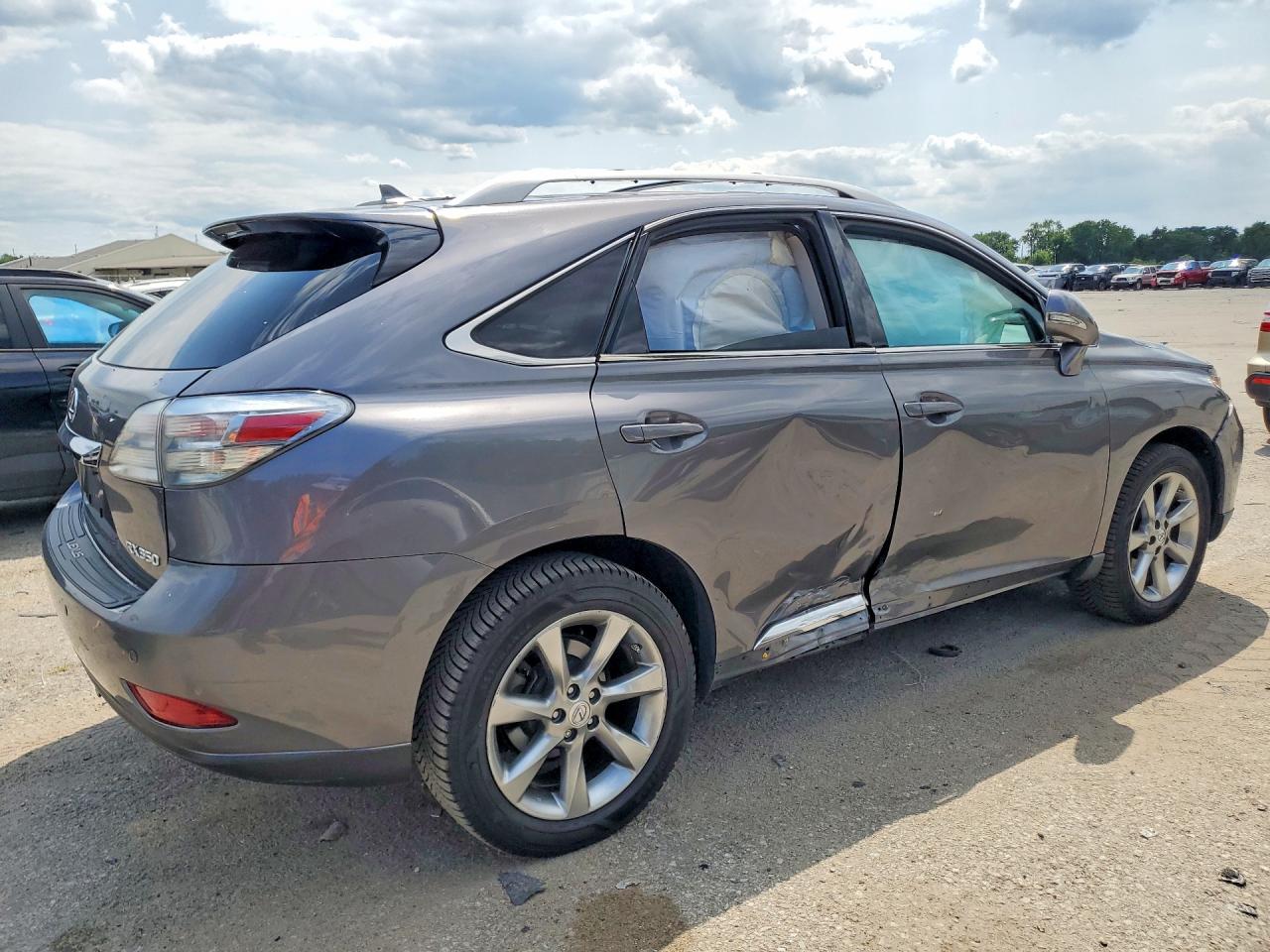 2012 Lexus Rx 350 Серый vin: 2T2BK1BA1CC139770