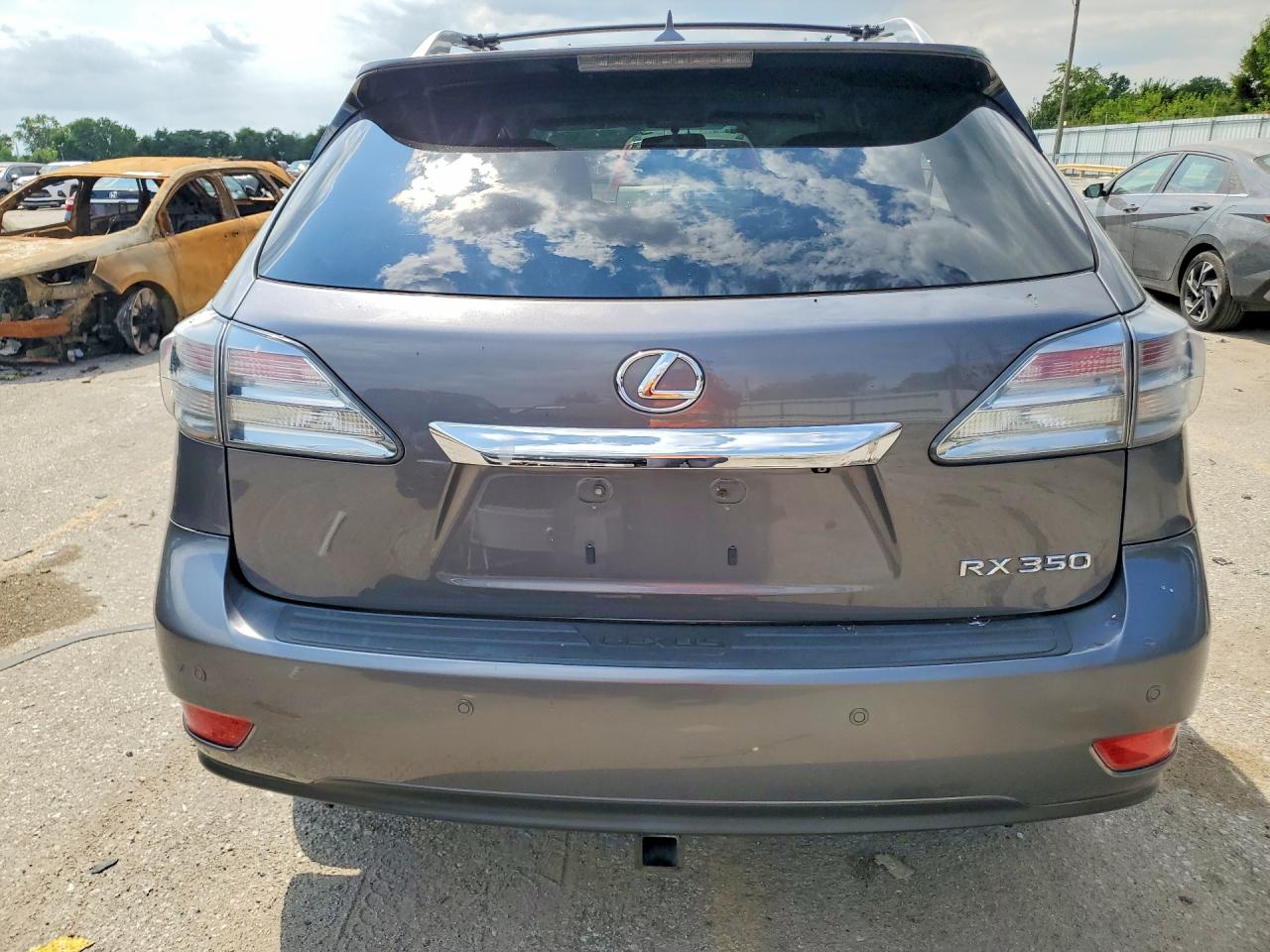 2012 Lexus Rx 350 Серый vin: 2T2BK1BA1CC139770