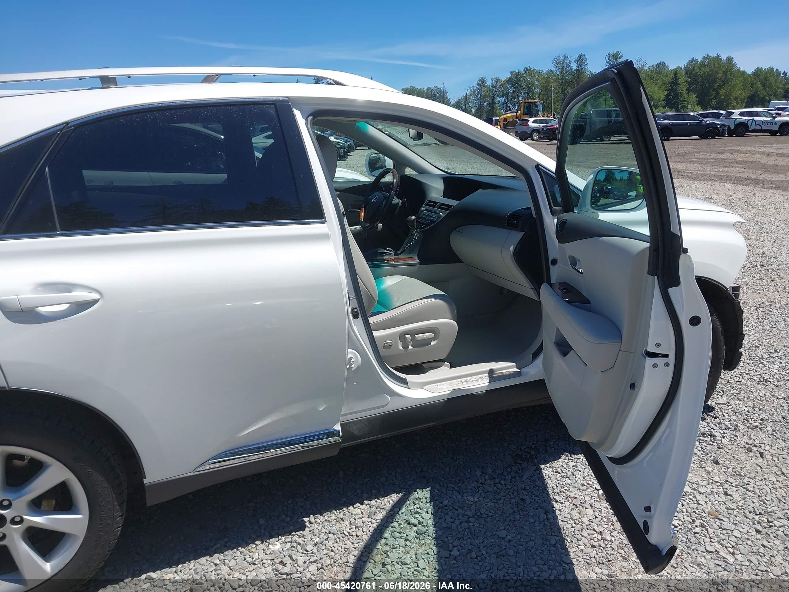 2012 Lexus Rx 350 White vin: 2T2BK1BA1CC142166
