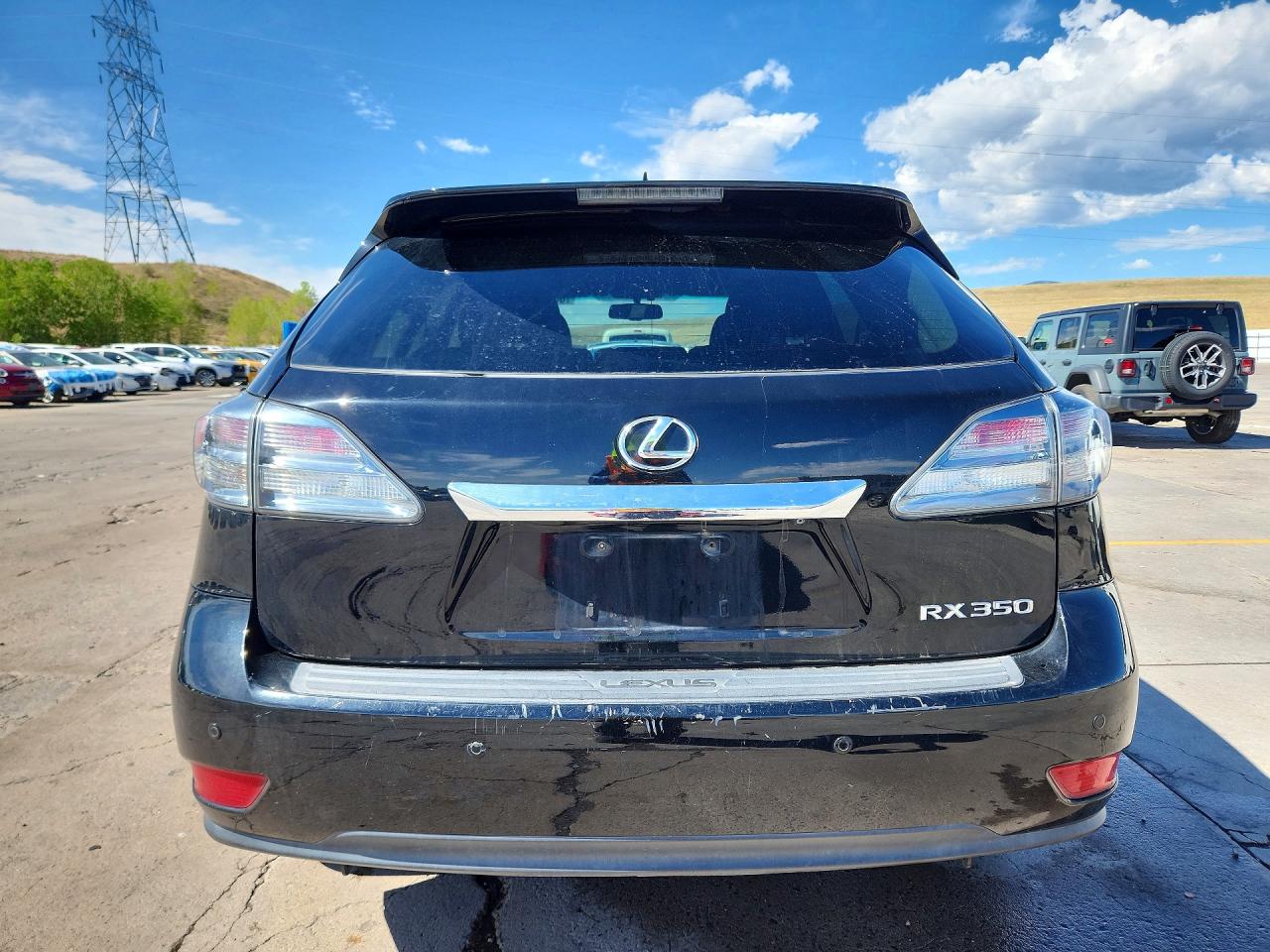 2012 Lexus Rx 350 Black vin: 2T2BK1BA1CC143169