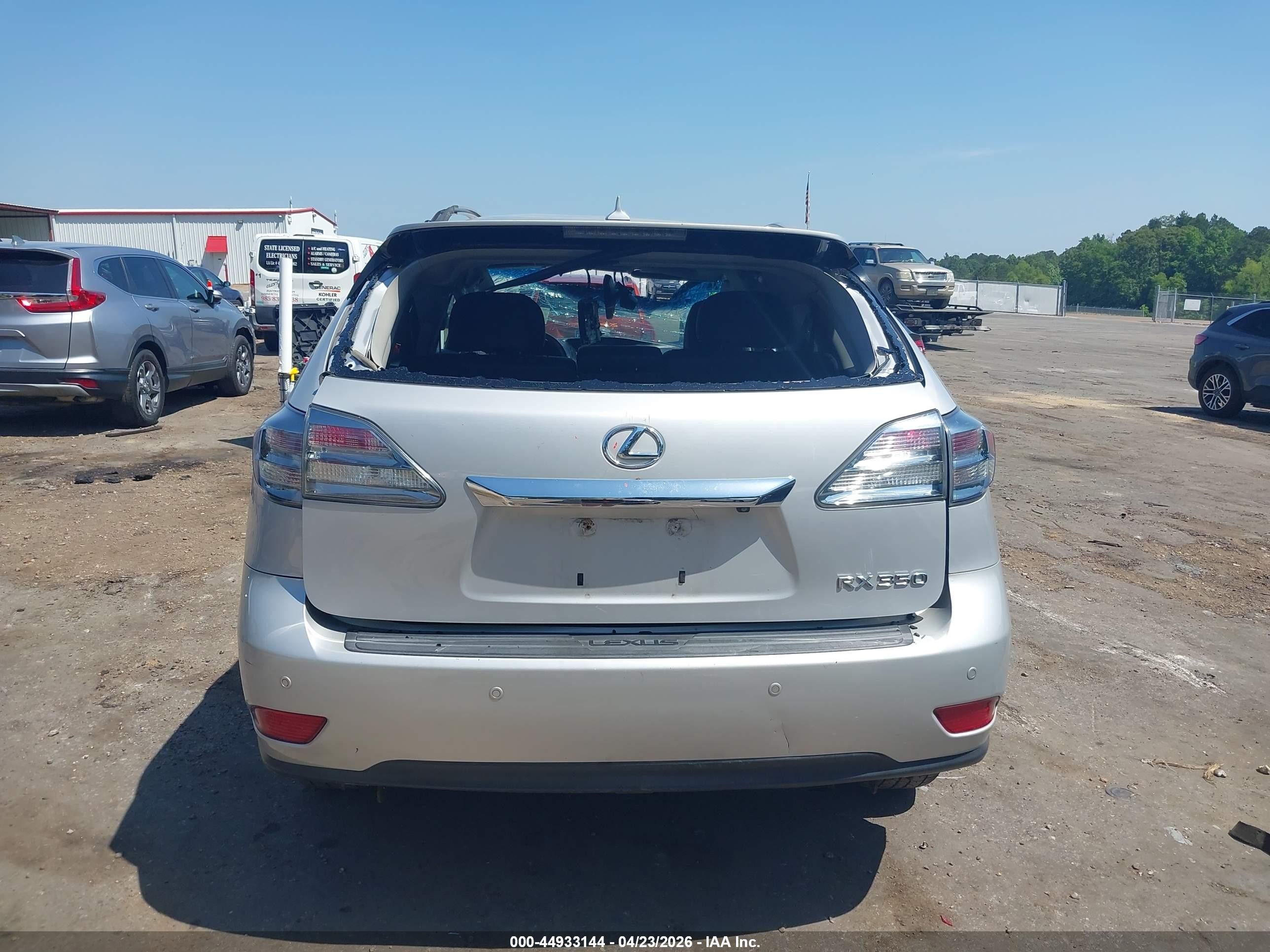 2012 Lexus Rx 350 Silver vin: 2T2BK1BA1CC145780