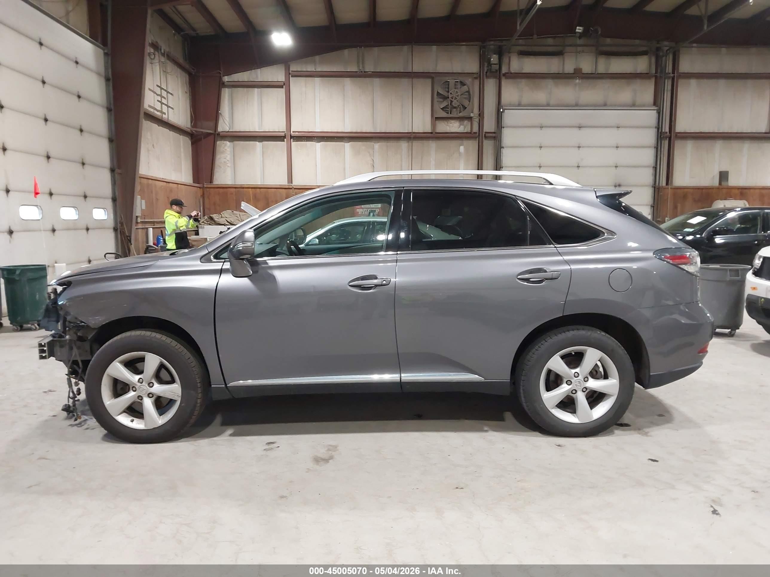 2012 Lexus Rx 350   Gray vin: 2T2BK1BA1CC147643