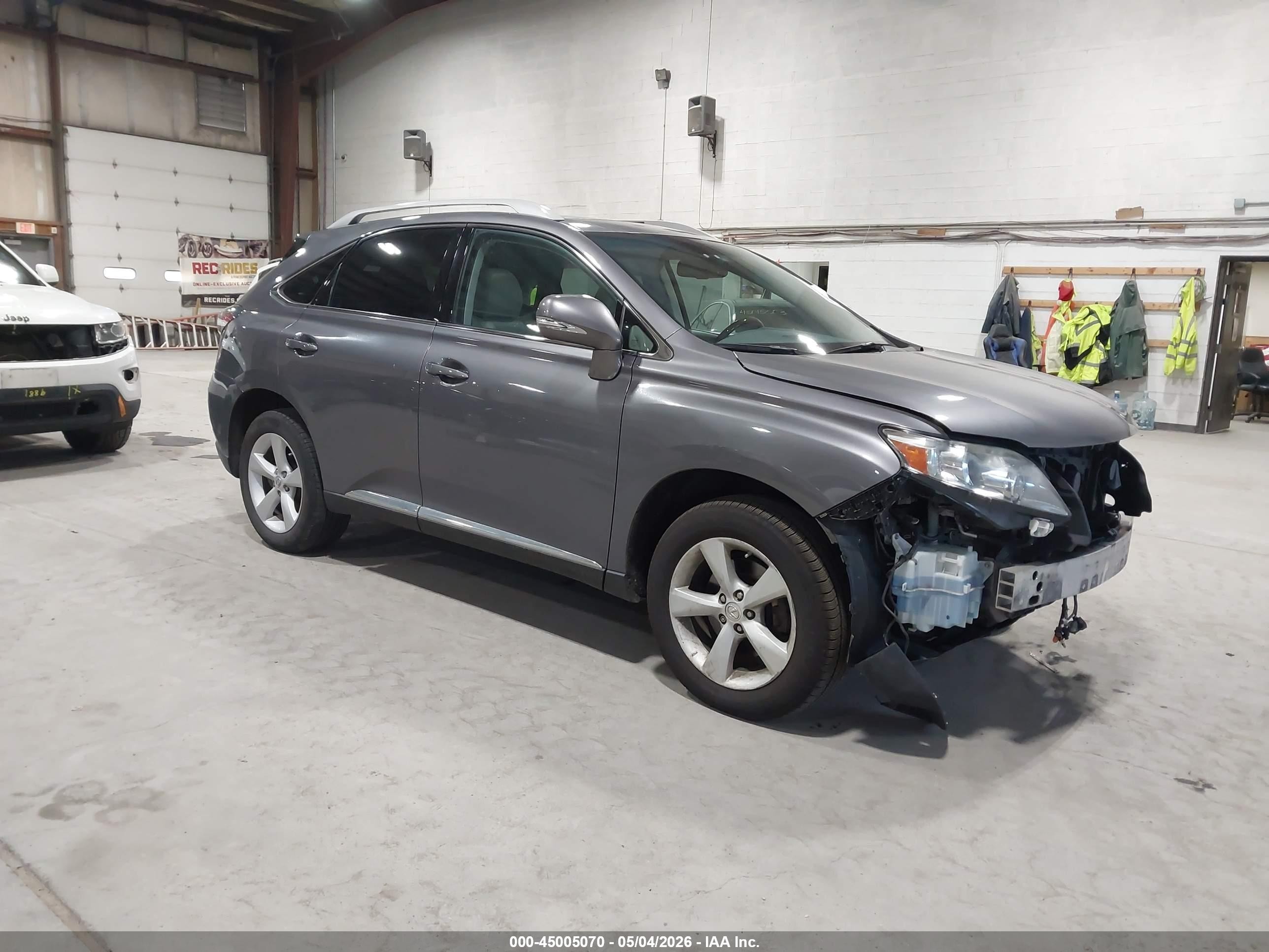 2012 Lexus Rx 350   Gray vin: 2T2BK1BA1CC147643