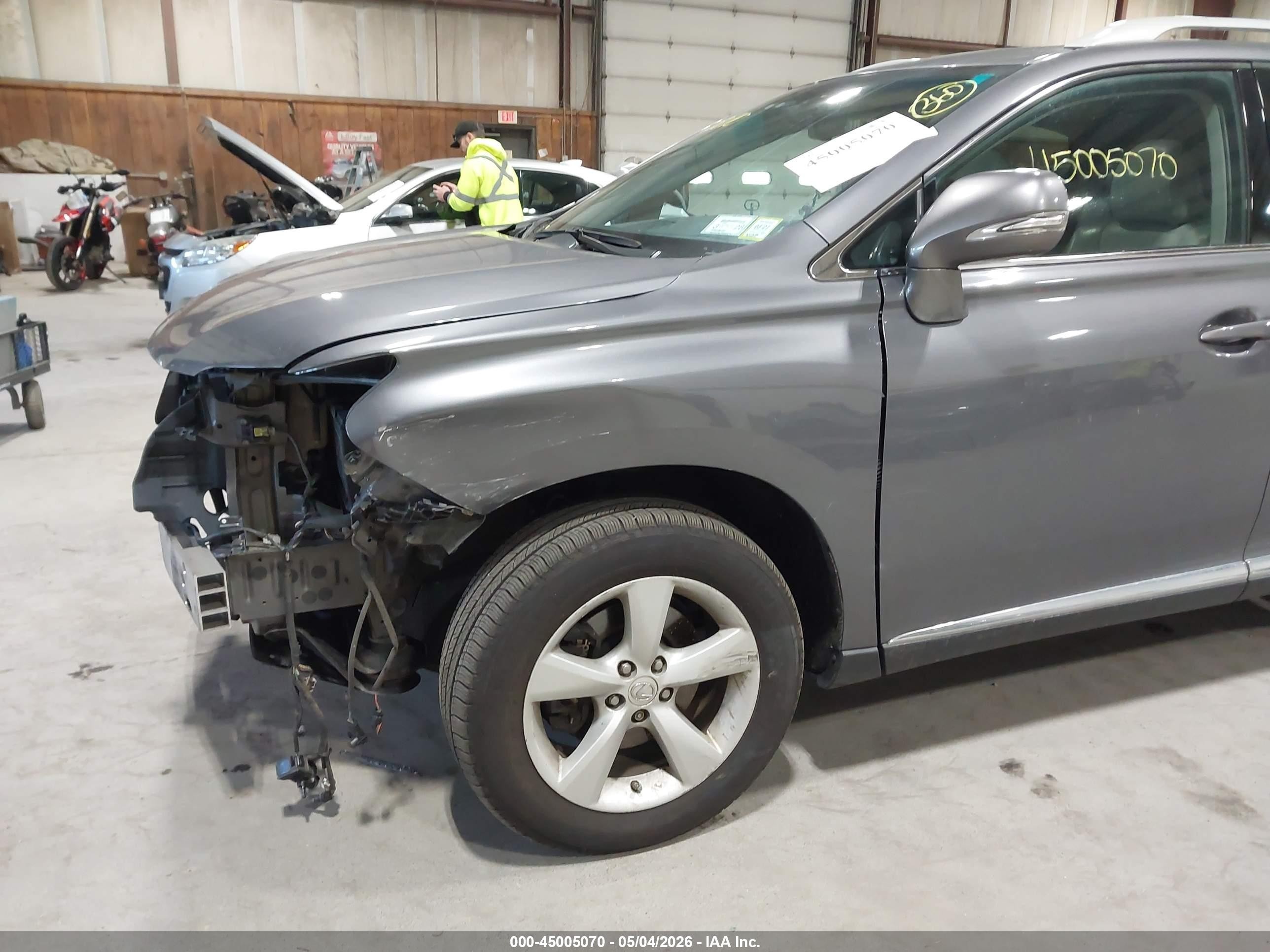2012 Lexus Rx 350   Gray vin: 2T2BK1BA1CC147643