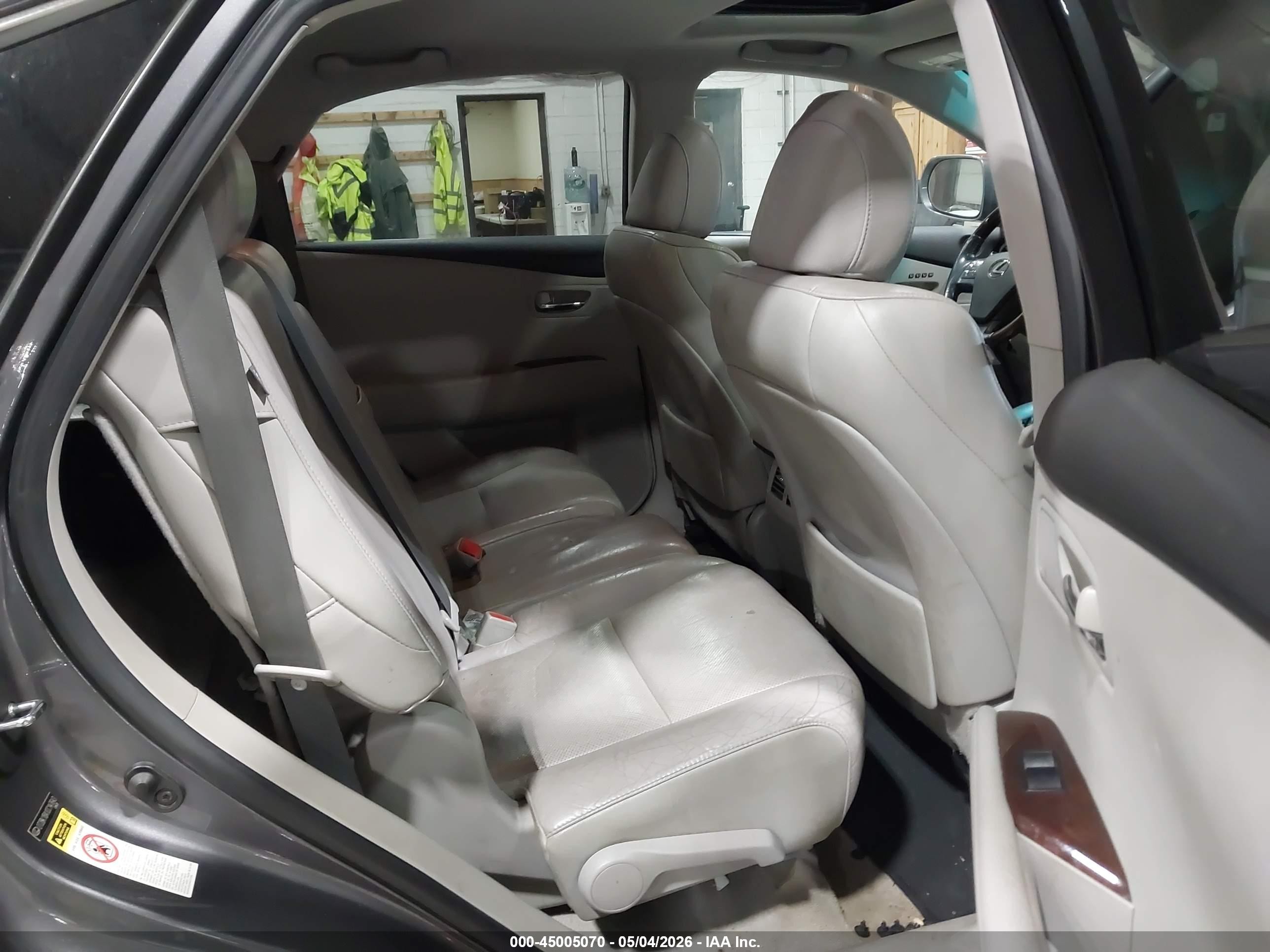 2012 Lexus Rx 350   Gray vin: 2T2BK1BA1CC147643