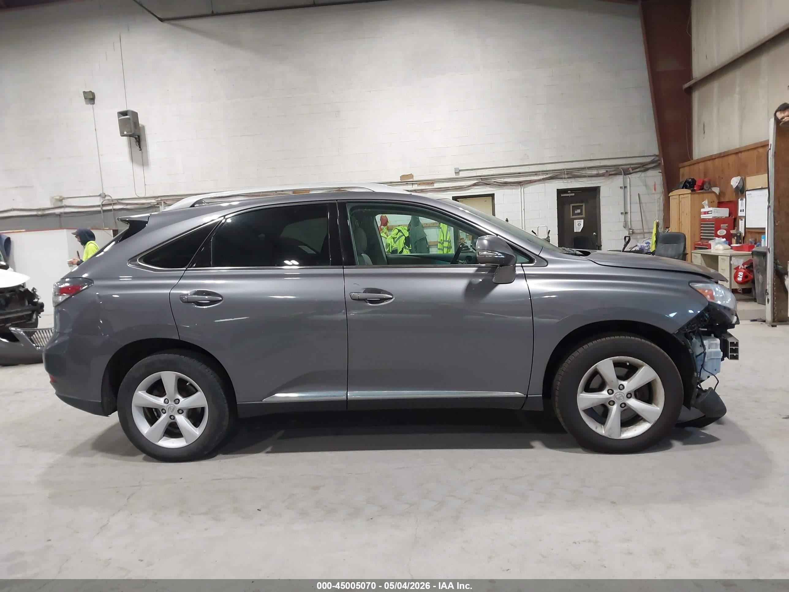 2012 Lexus Rx 350   Gray vin: 2T2BK1BA1CC147643