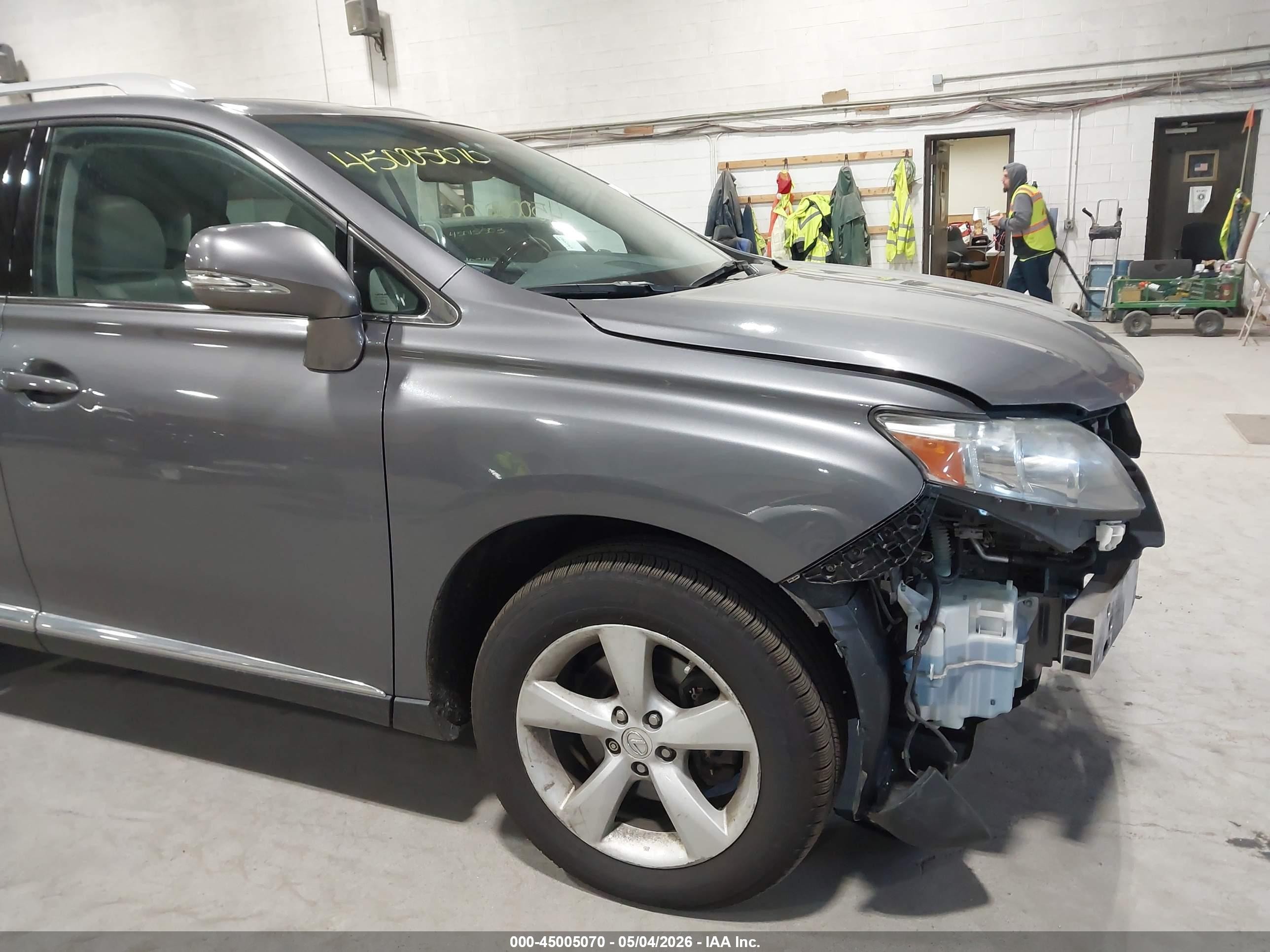2012 Lexus Rx 350   Gray vin: 2T2BK1BA1CC147643