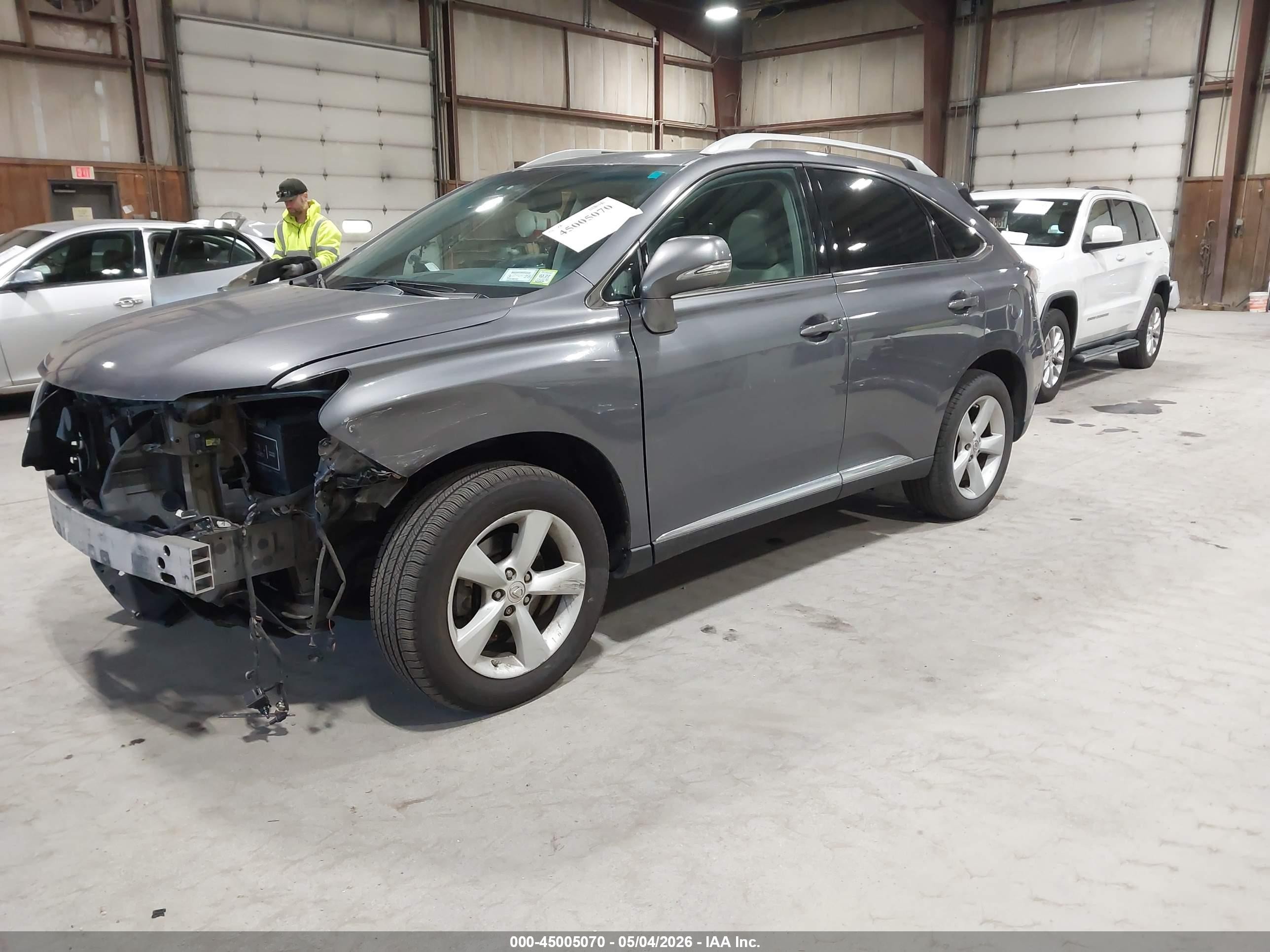 2012 Lexus Rx 350   Gray vin: 2T2BK1BA1CC147643