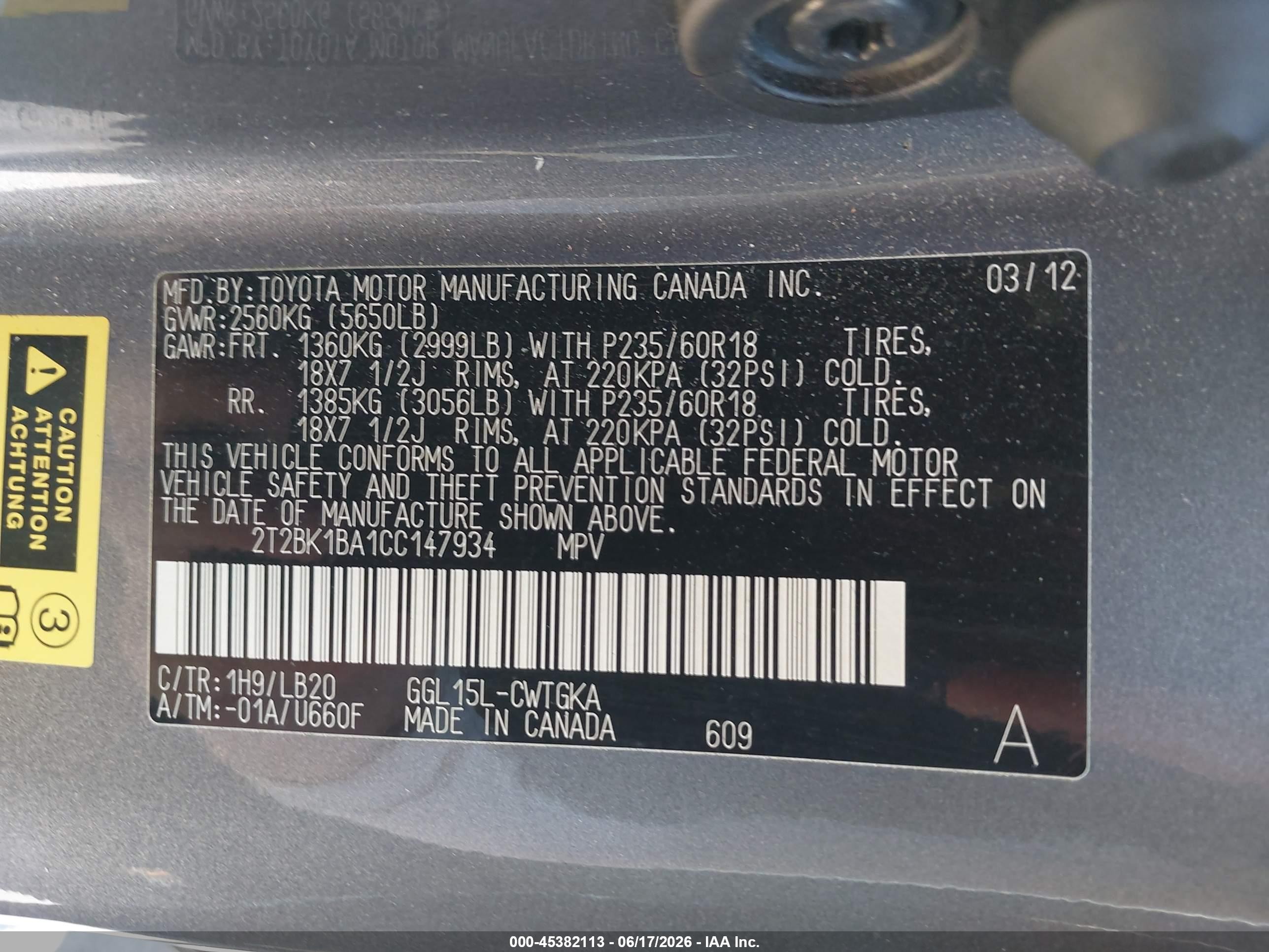 2012 Lexus Rx 350   Gray vin: 2T2BK1BA1CC147934