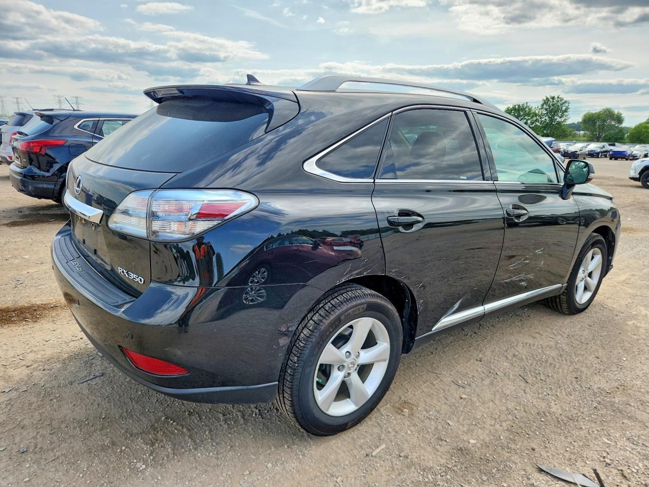 2012 Lexus Rx 350 Black vin: 2T2BK1BA1CC148095