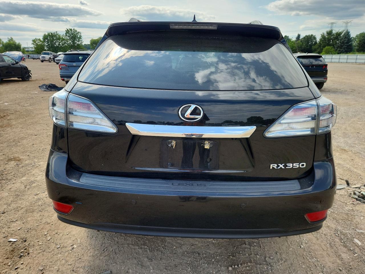2012 Lexus Rx 350 Black vin: 2T2BK1BA1CC148095
