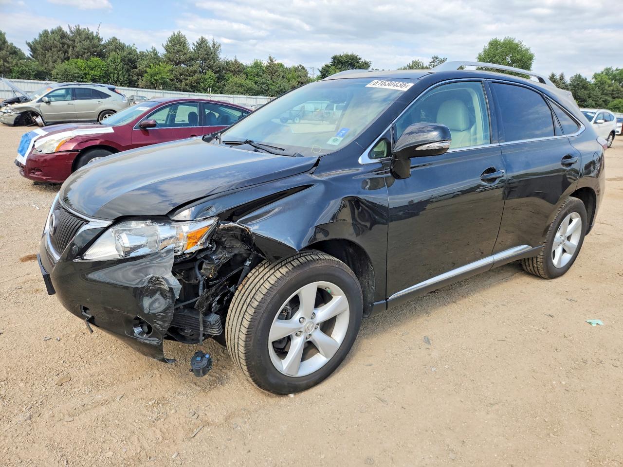 2012 Lexus Rx 350 Black vin: 2T2BK1BA1CC148095