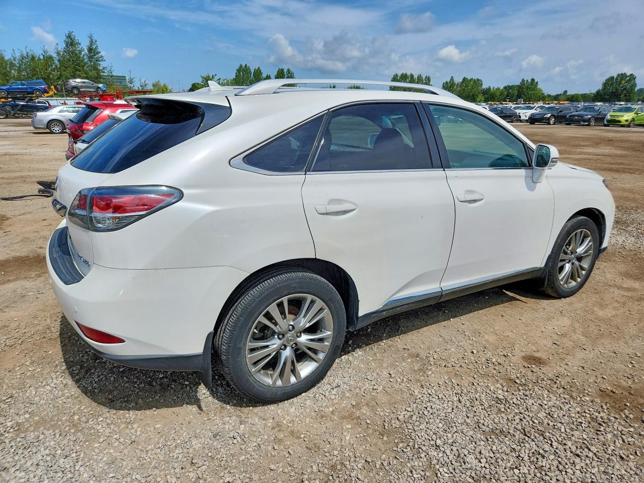 2013 Lexus Rx 350 Base White vin: 2T2BK1BA1DC158370