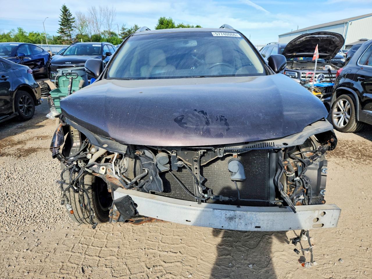 2013 Lexus Rx 350 Base Коричневый vin: 2T2BK1BA1DC160247