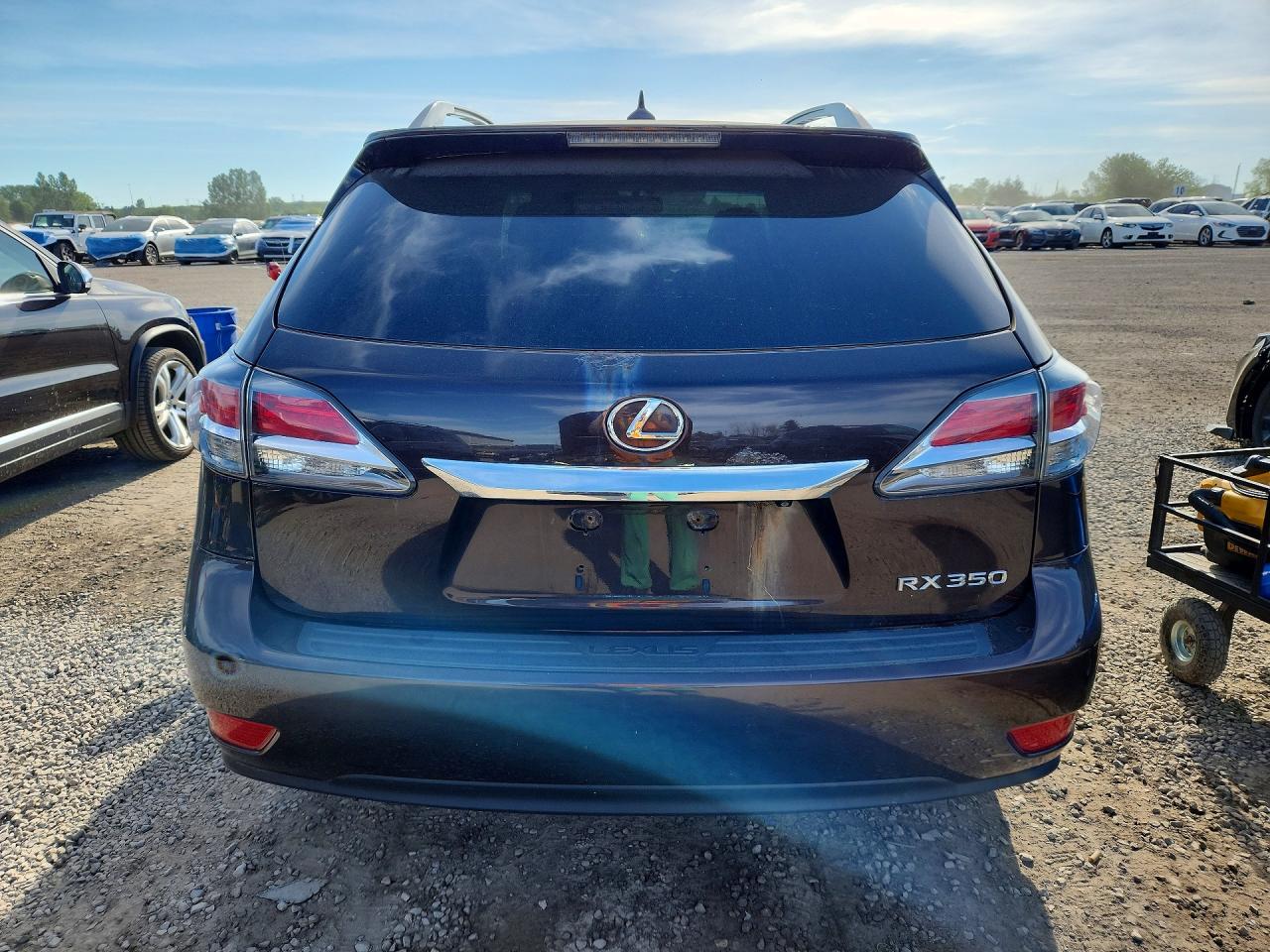 2013 Lexus Rx 350 Base Коричневый vin: 2T2BK1BA1DC160247