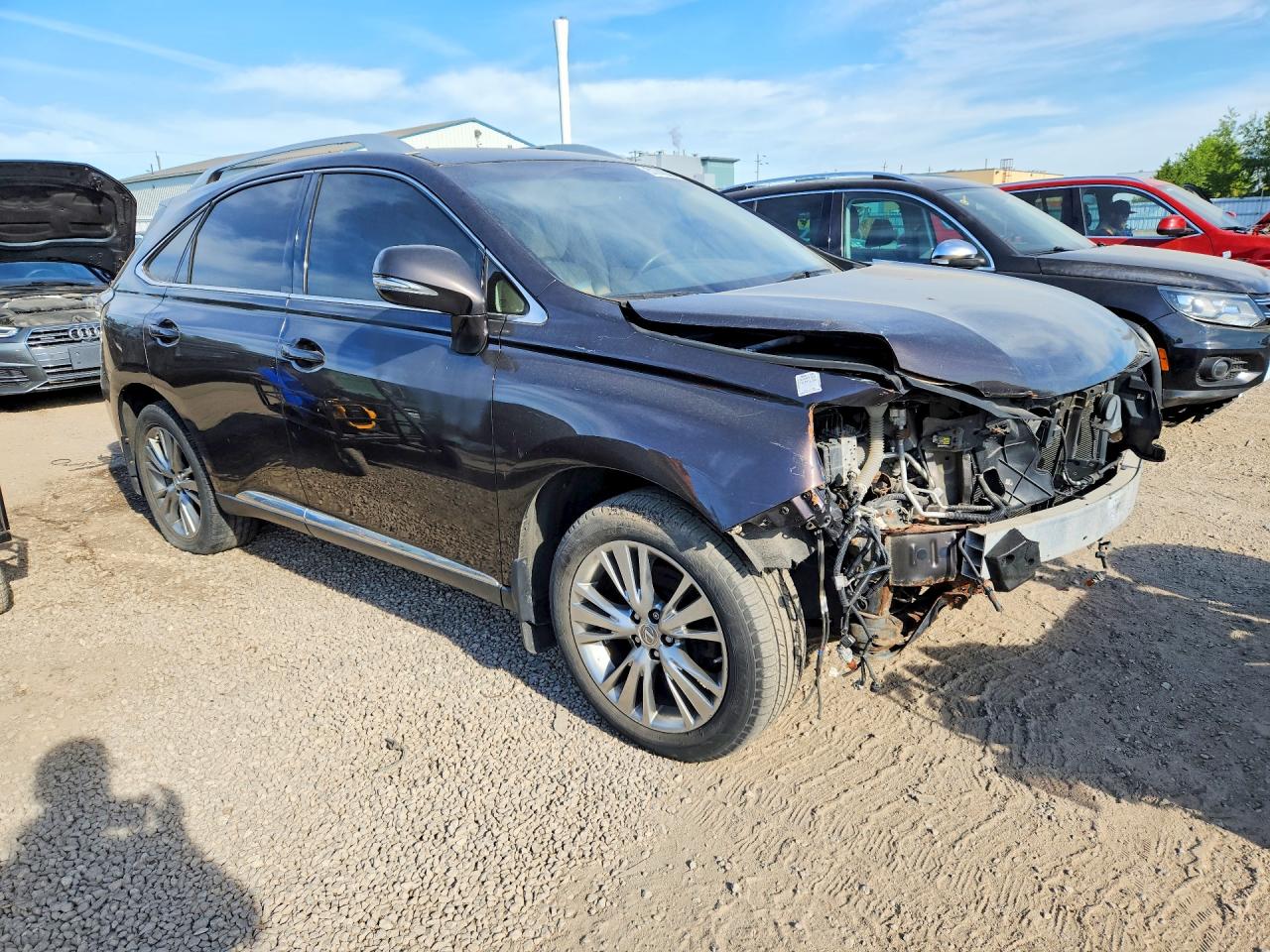 2013 Lexus Rx 350 Base Коричневый vin: 2T2BK1BA1DC160247