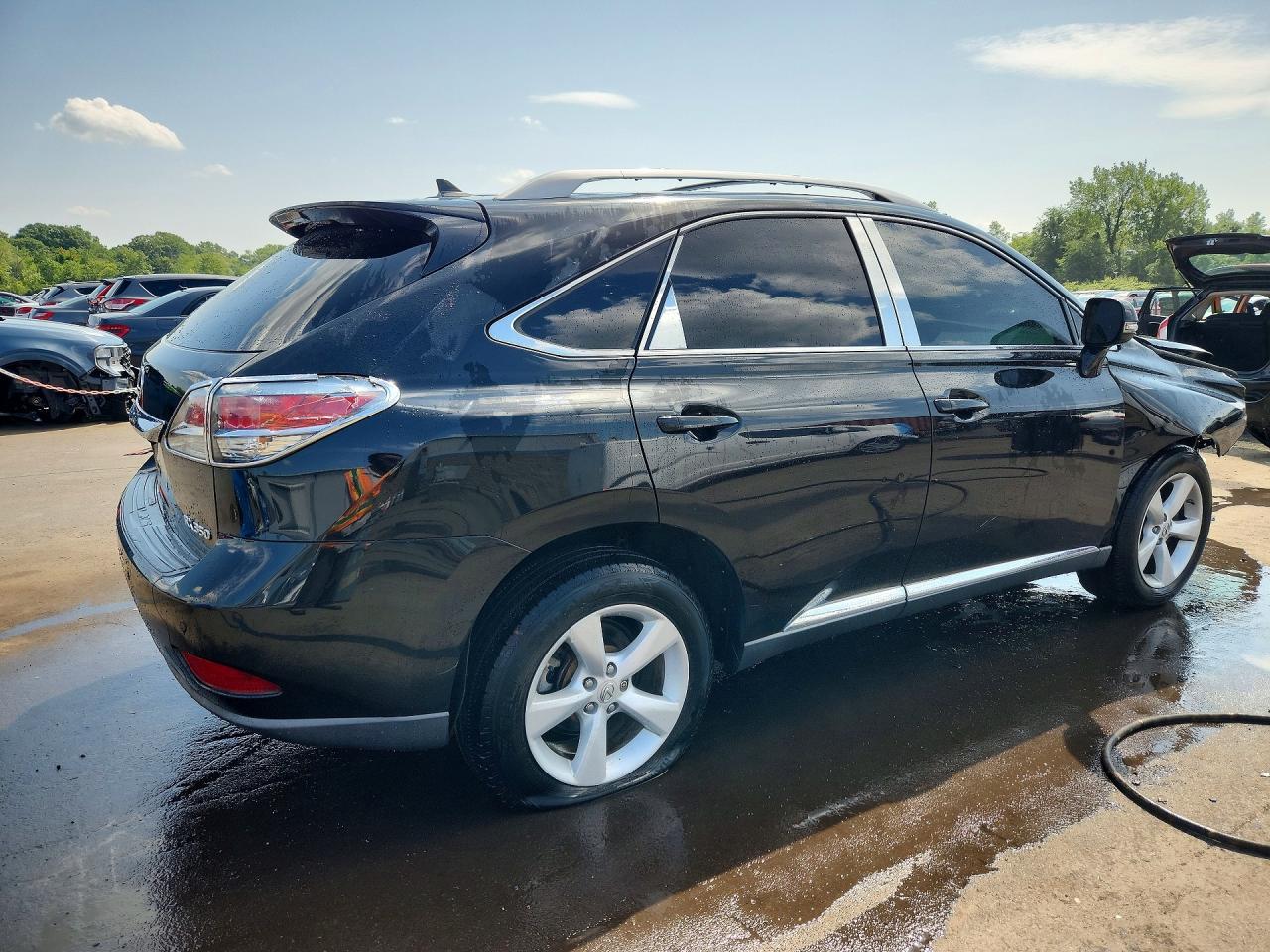 2013 Lexus Rx 350 Base Black vin: 2T2BK1BA1DC162855